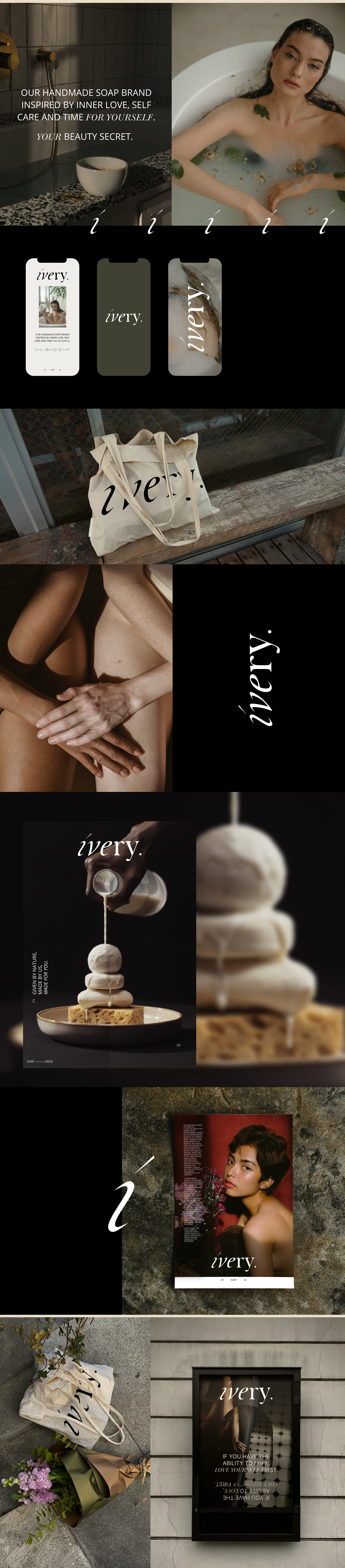 "Ivery" soap / visual identity — Изображение №2 — Брендинг на Dprofile