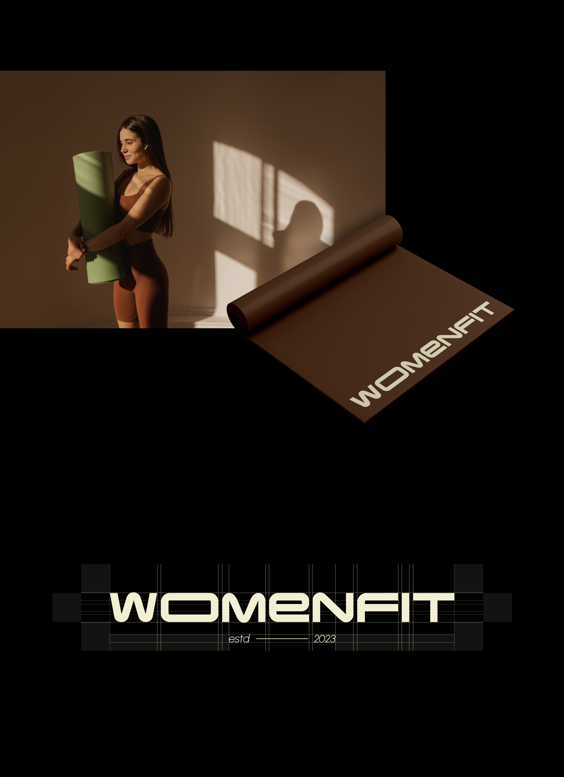 WOMENFIT sports club / logotype / visual identity — Изображение №4 — Брендинг на Dprofile