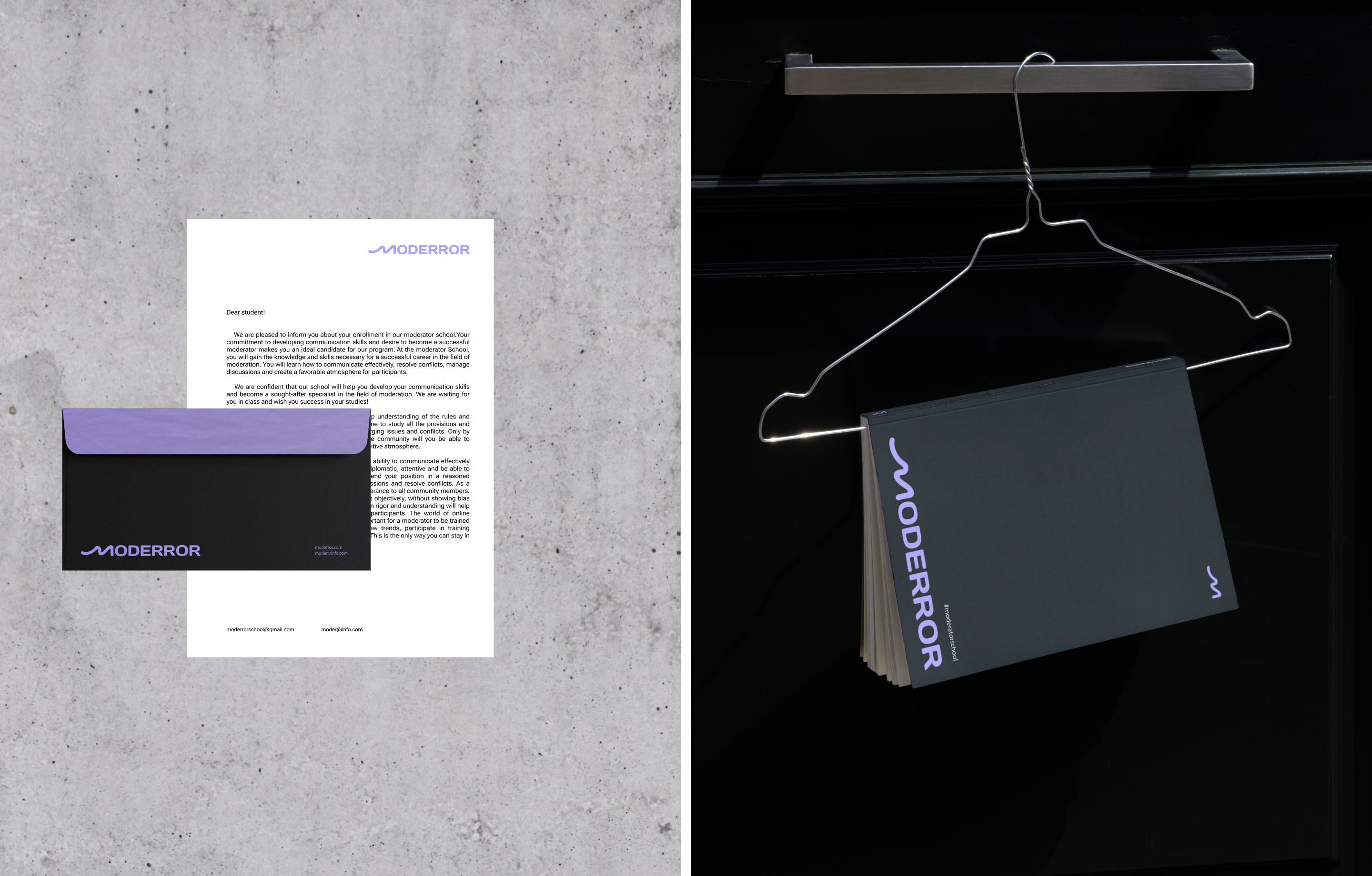 Moderror / Identity for the moderator school — Изображение №9 — Брендинг на Dprofile