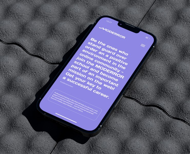 Moderror / Identity for the moderator school на Dprofile