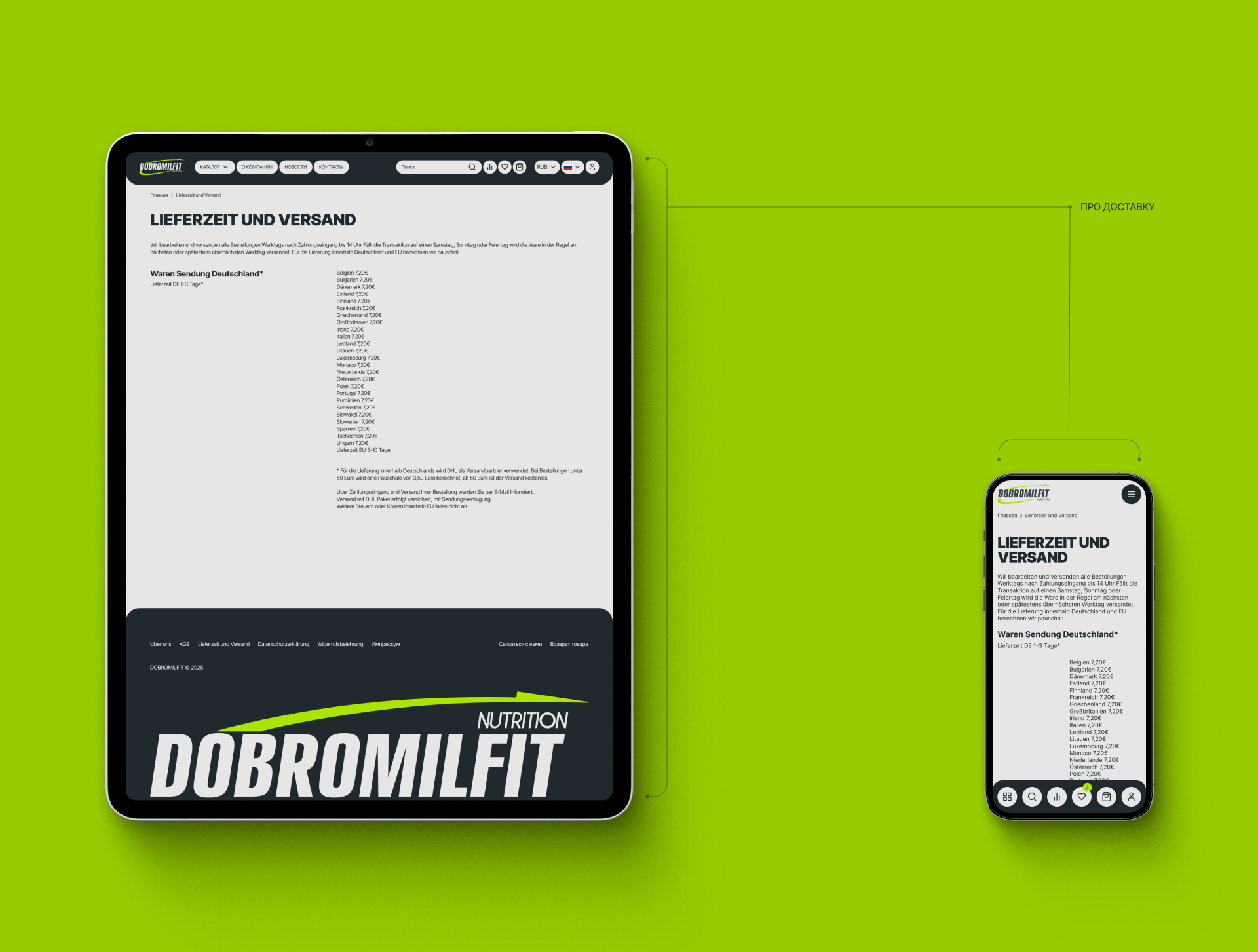 DOBROMILFIT | Редизайн интернет магазина — Изображение №13 — Интерфейсы на Dprofile