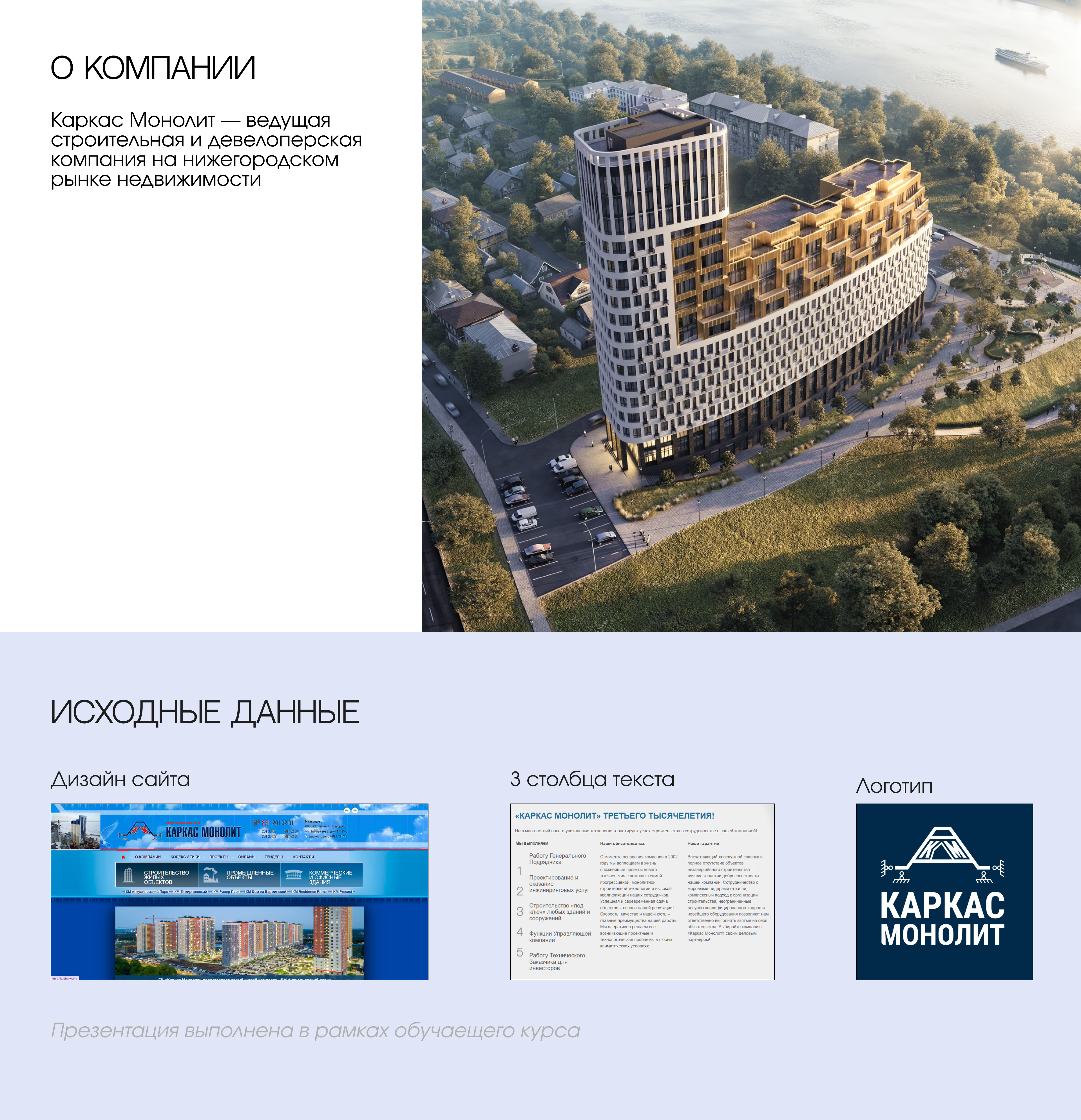 Дизайн презентации для застройщика — Изображение №2 — Маркетинг на Dprofile