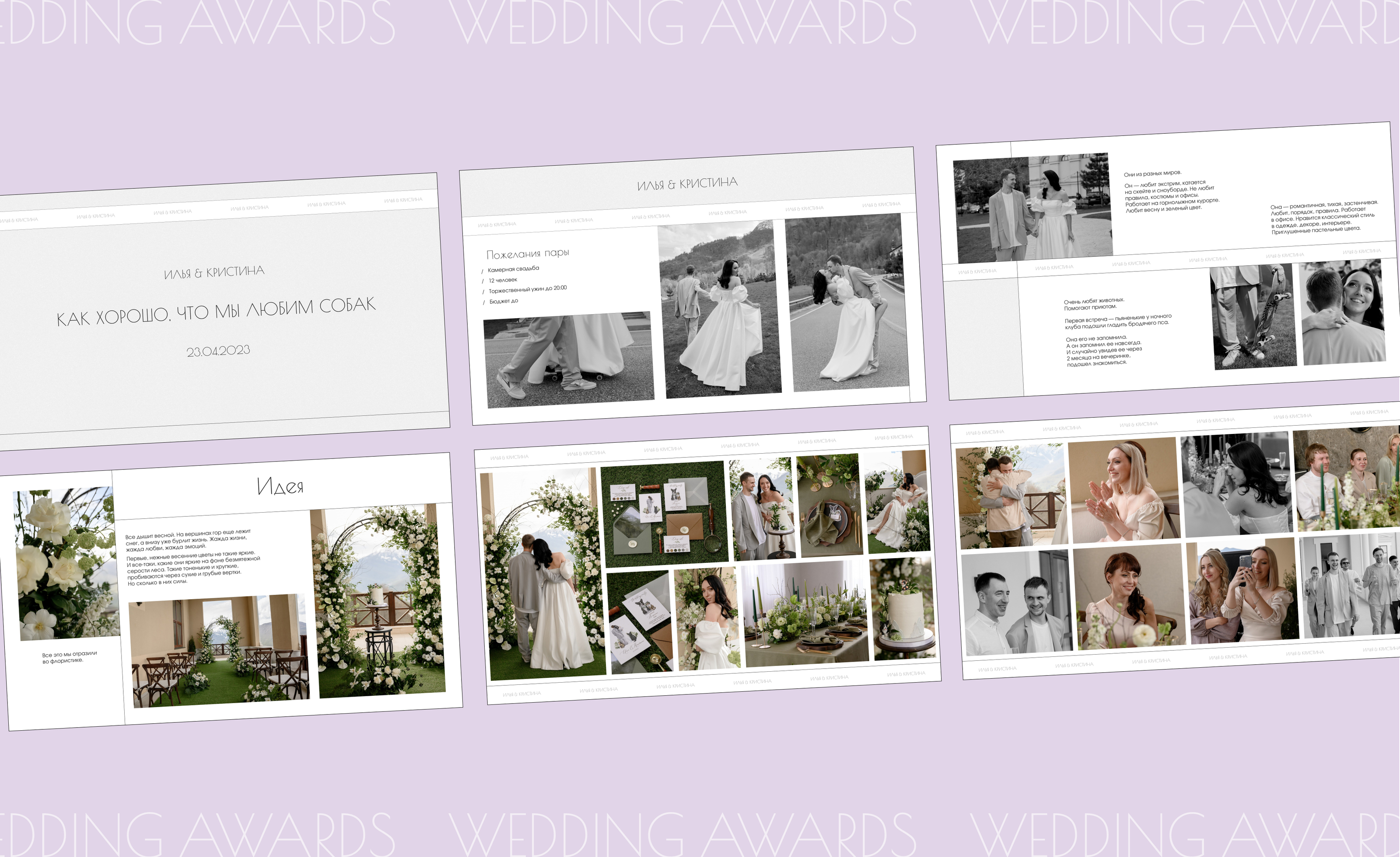 Дизайн презентации для премии Wedding Awards — Изображение №6 — Маркетинг на Dprofile