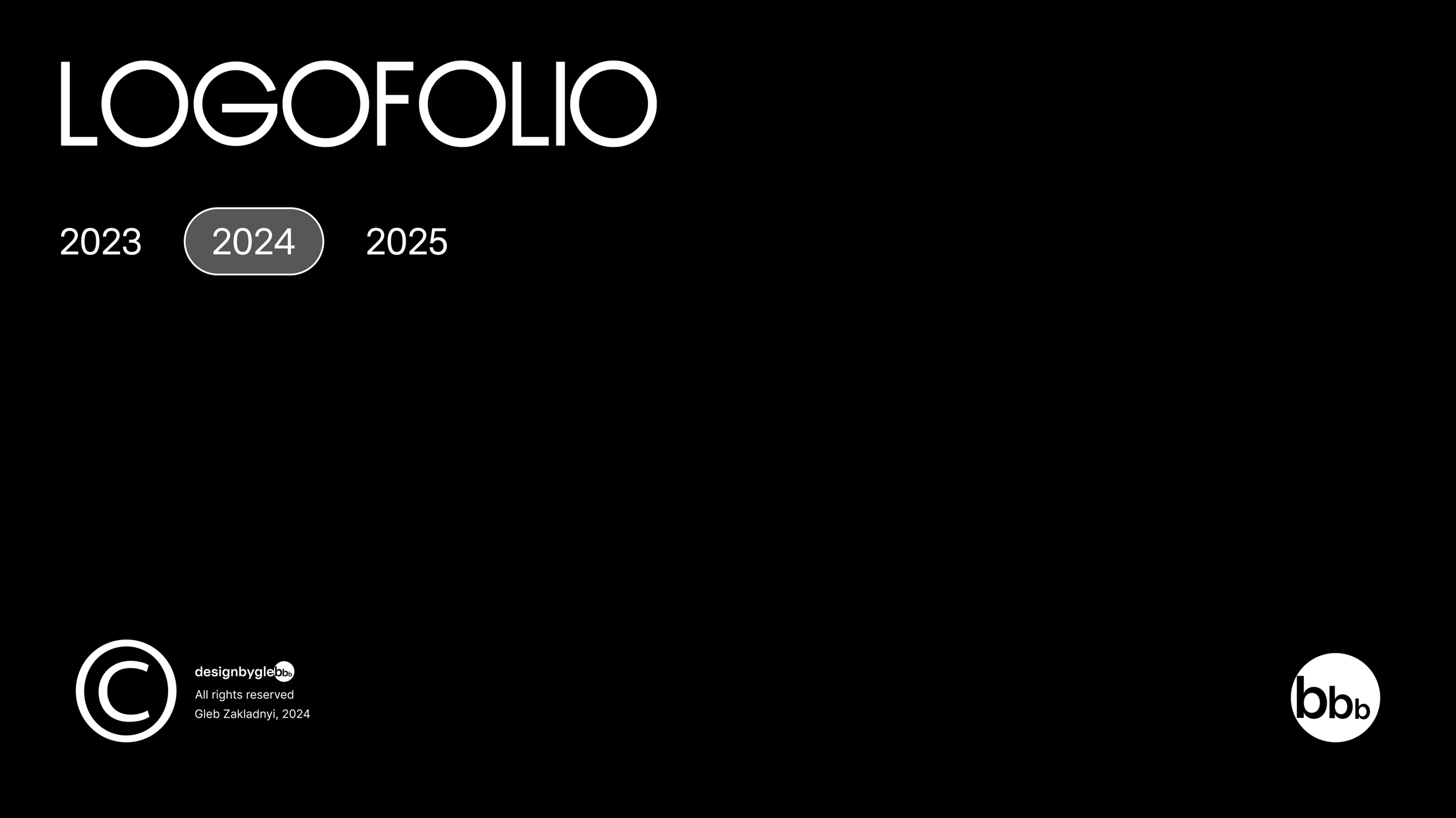 LOGOFOLIO | 2024 — Изображение №1 — Брендинг, Графика на Dprofile