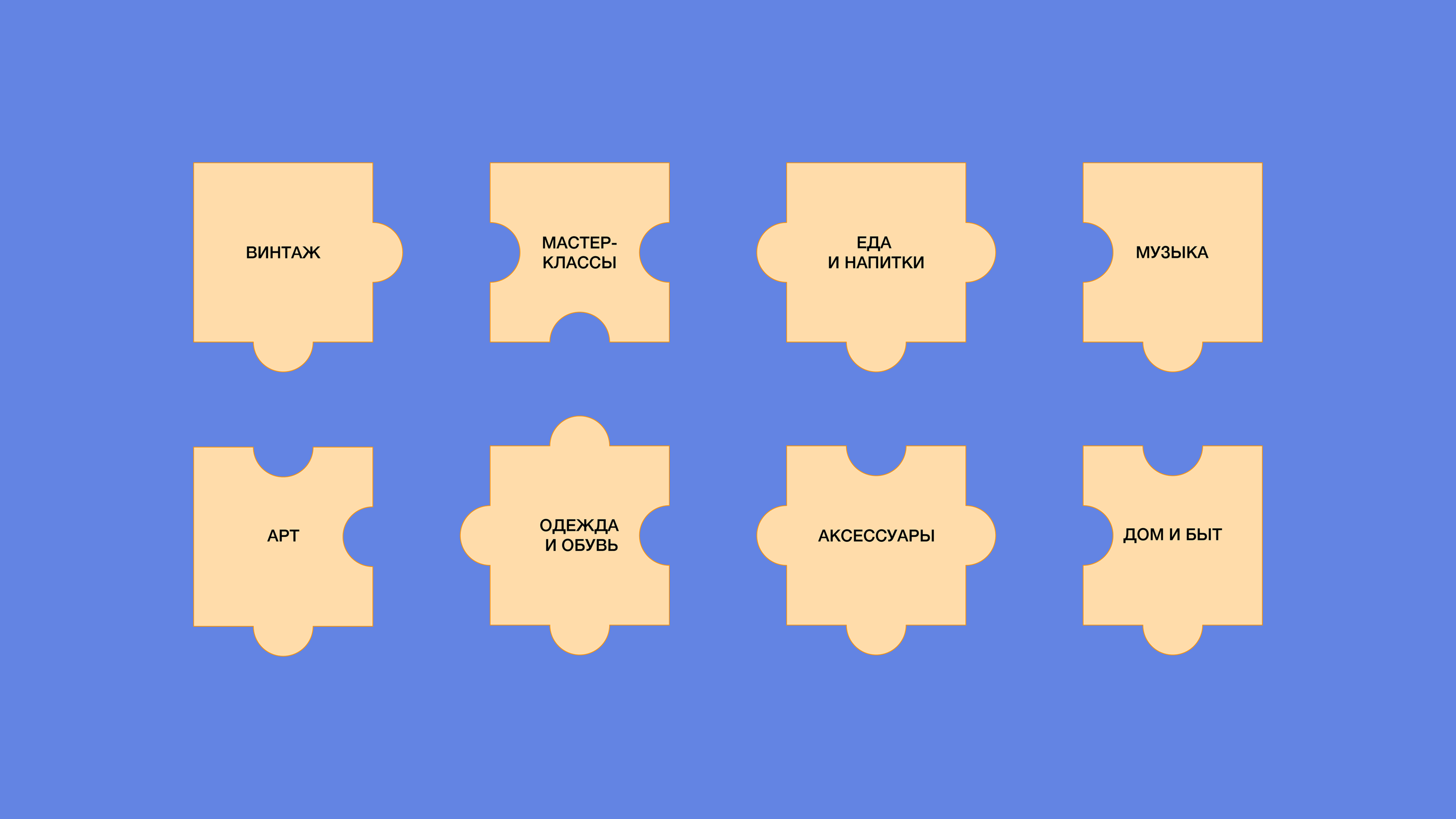 Puzzle Market | Фирменный стиль — Изображение №4 — Брендинг, Графика на Dprofile