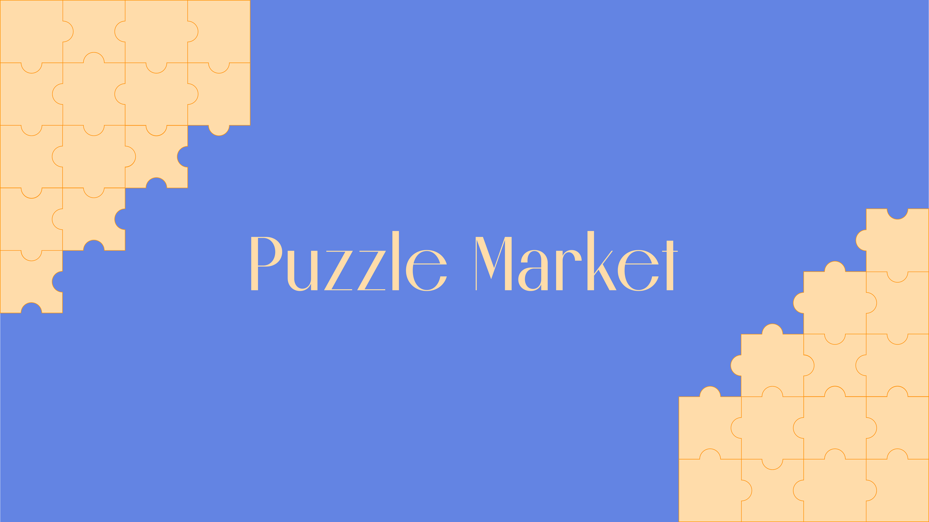 Puzzle Market | Фирменный стиль — Изображение №2 — Брендинг, Графика на Dprofile