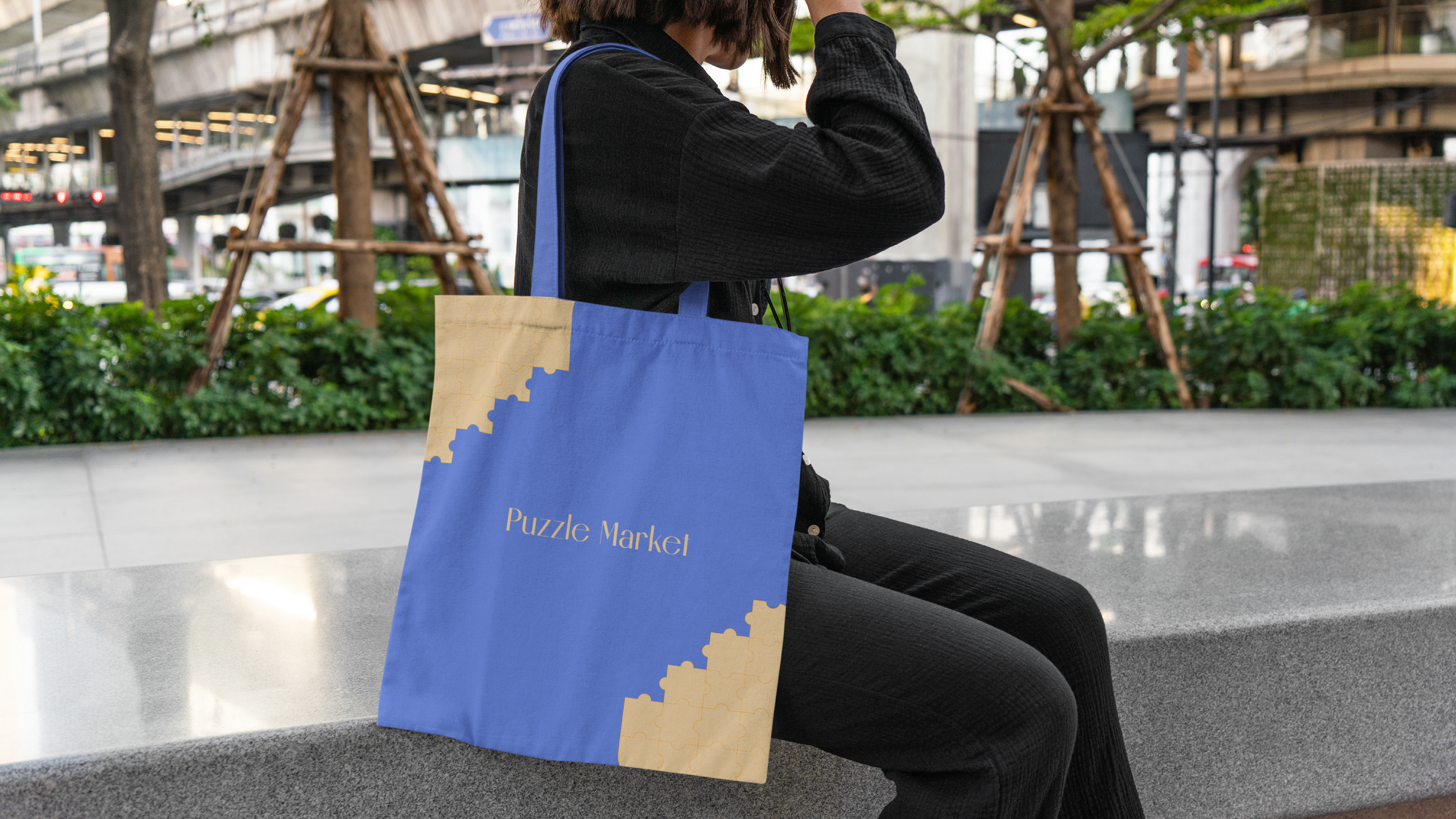 Puzzle Market | Фирменный стиль — Изображение №18 — Брендинг, Графика на Dprofile