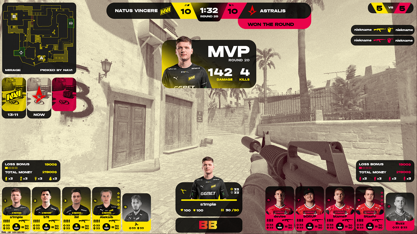 BetBoom HUD — Изображение №4 — Графика, Интерфейсы на Dprofile