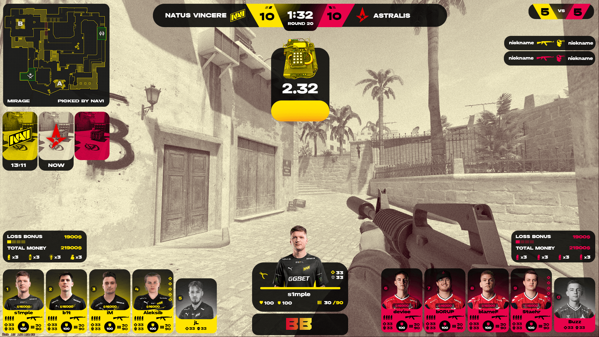 BetBoom HUD — Изображение №3 — Графика, Интерфейсы на Dprofile