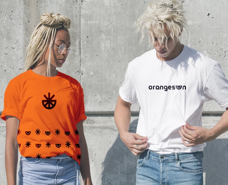 Логотип графического дизайнера «Orangesun» — Брендинг на Dprofile