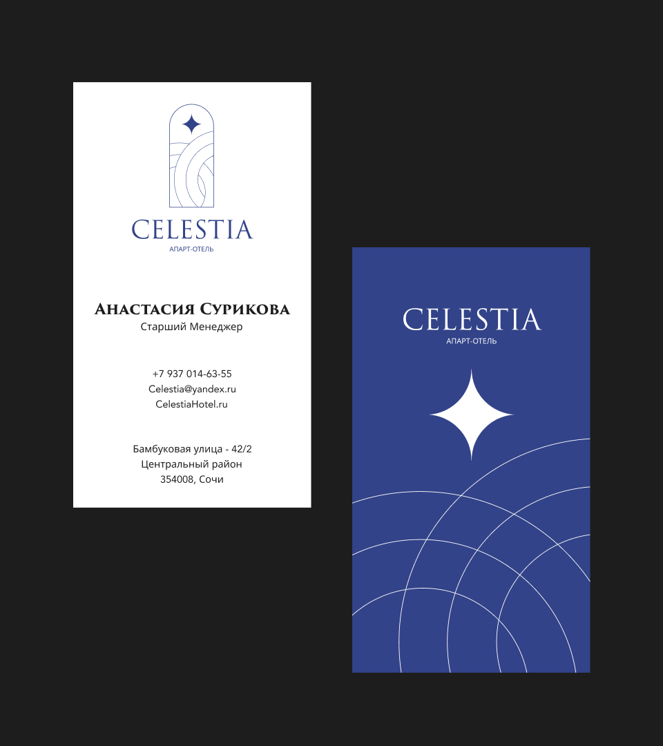 Celestia — Изображение №6 — Интерфейсы, Брендинг на Dprofile