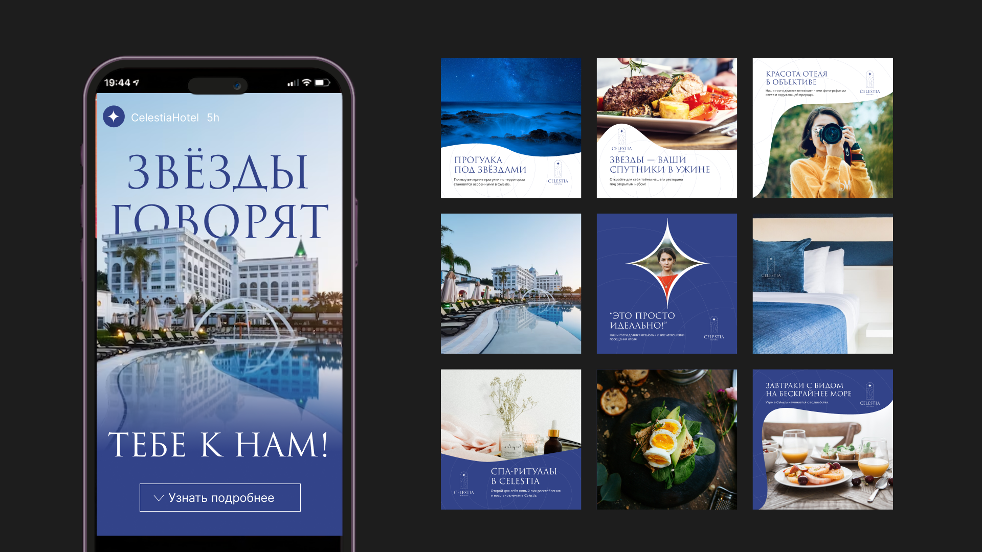 Celestia — Изображение №13 — Интерфейсы, Брендинг на Dprofile