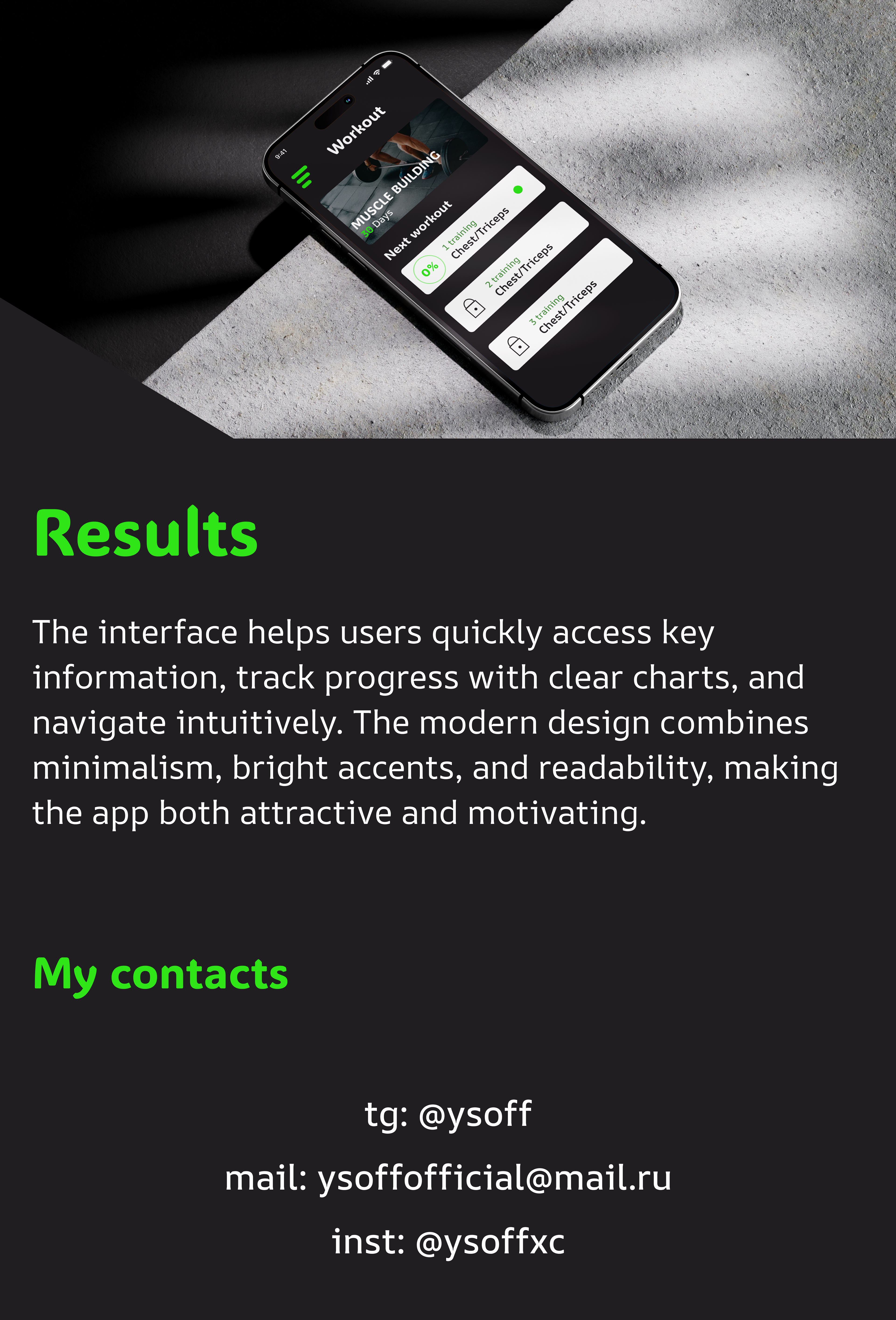 FITAP app - fitness assistant — Изображение №4 — Интерфейсы, Брендинг на Dprofile