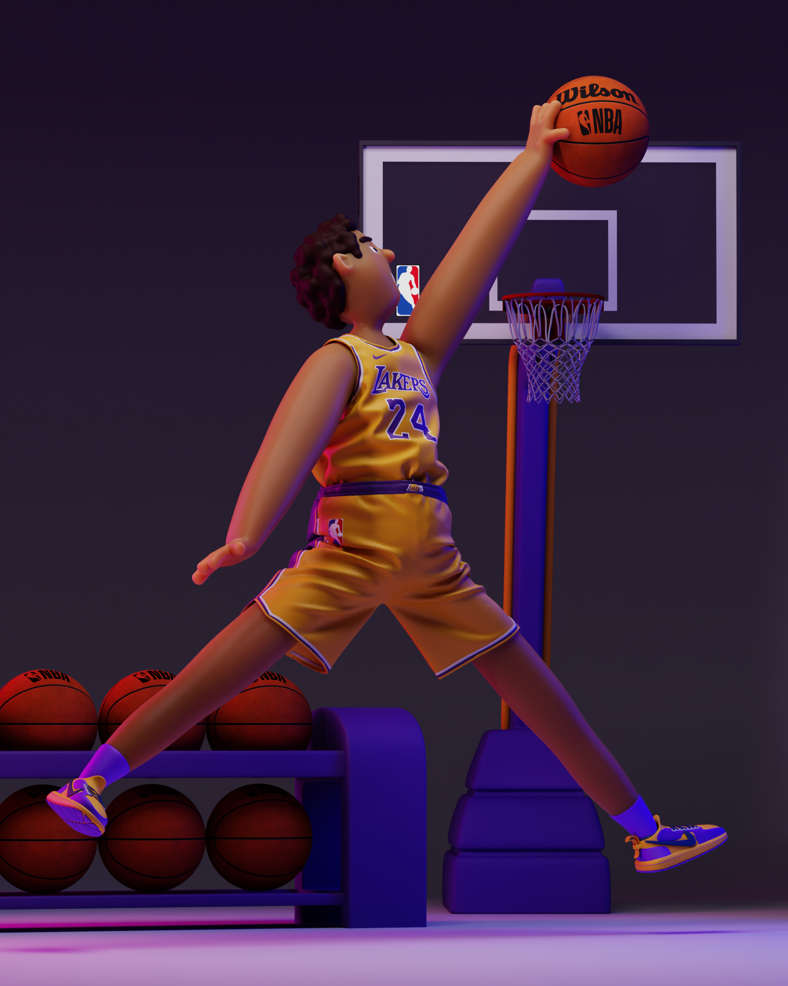 Spirit of Lakers — Изображение №17 — Брендинг, 3D на Dprofile