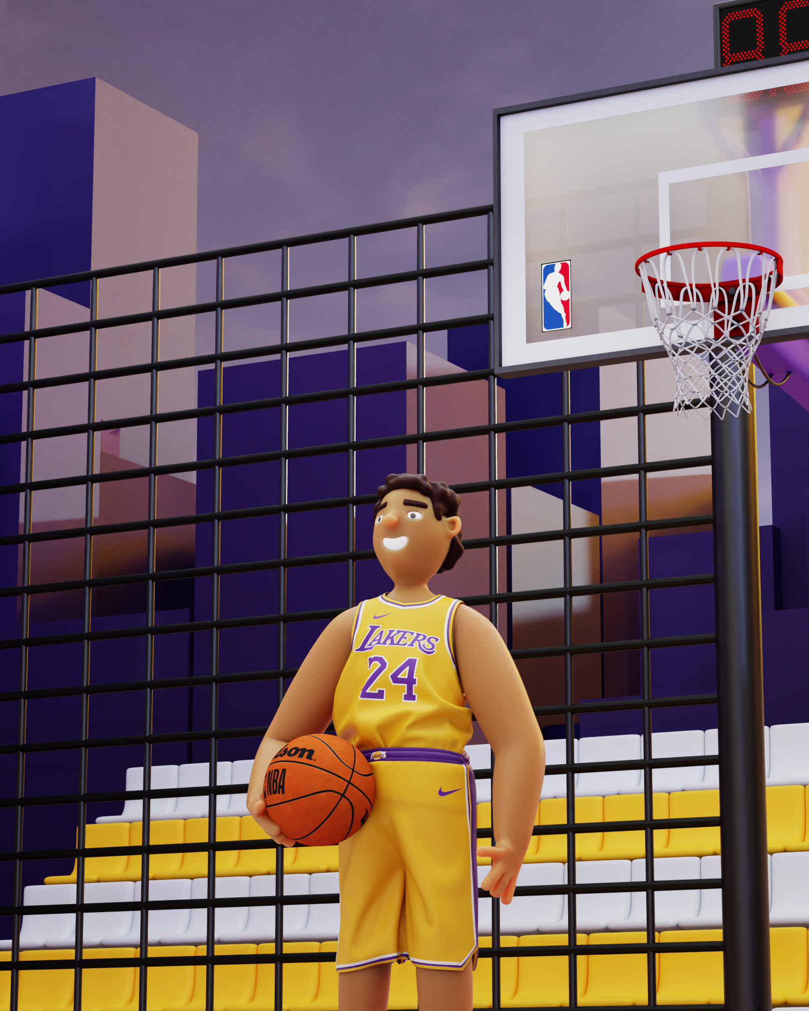 Spirit of Lakers — Изображение №2 — Брендинг, 3D на Dprofile