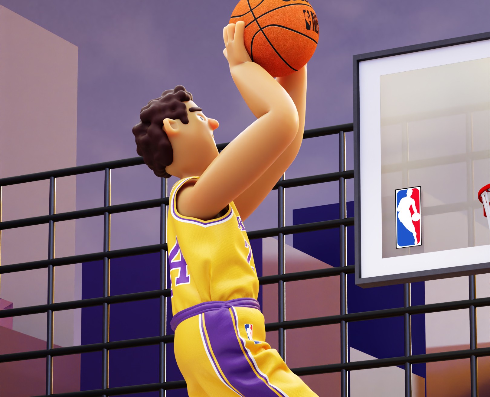 Spirit of Lakers — Брендинг, 3D на Dprofile
