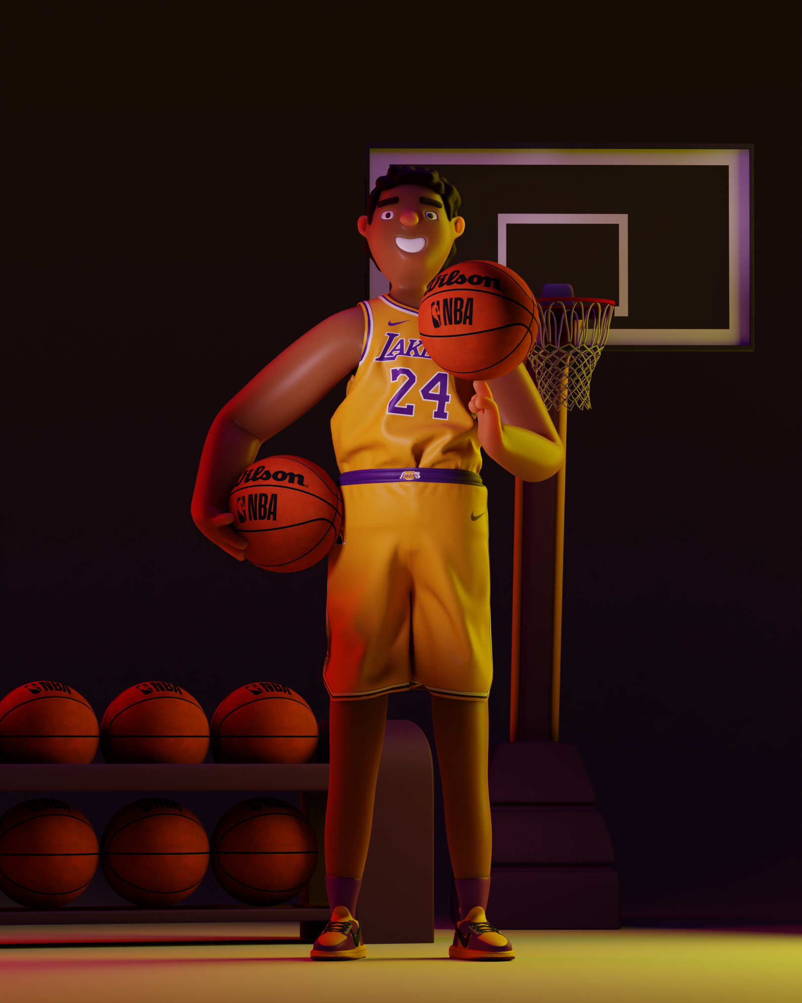 Spirit of Lakers — Изображение №20 — Брендинг, 3D на Dprofile