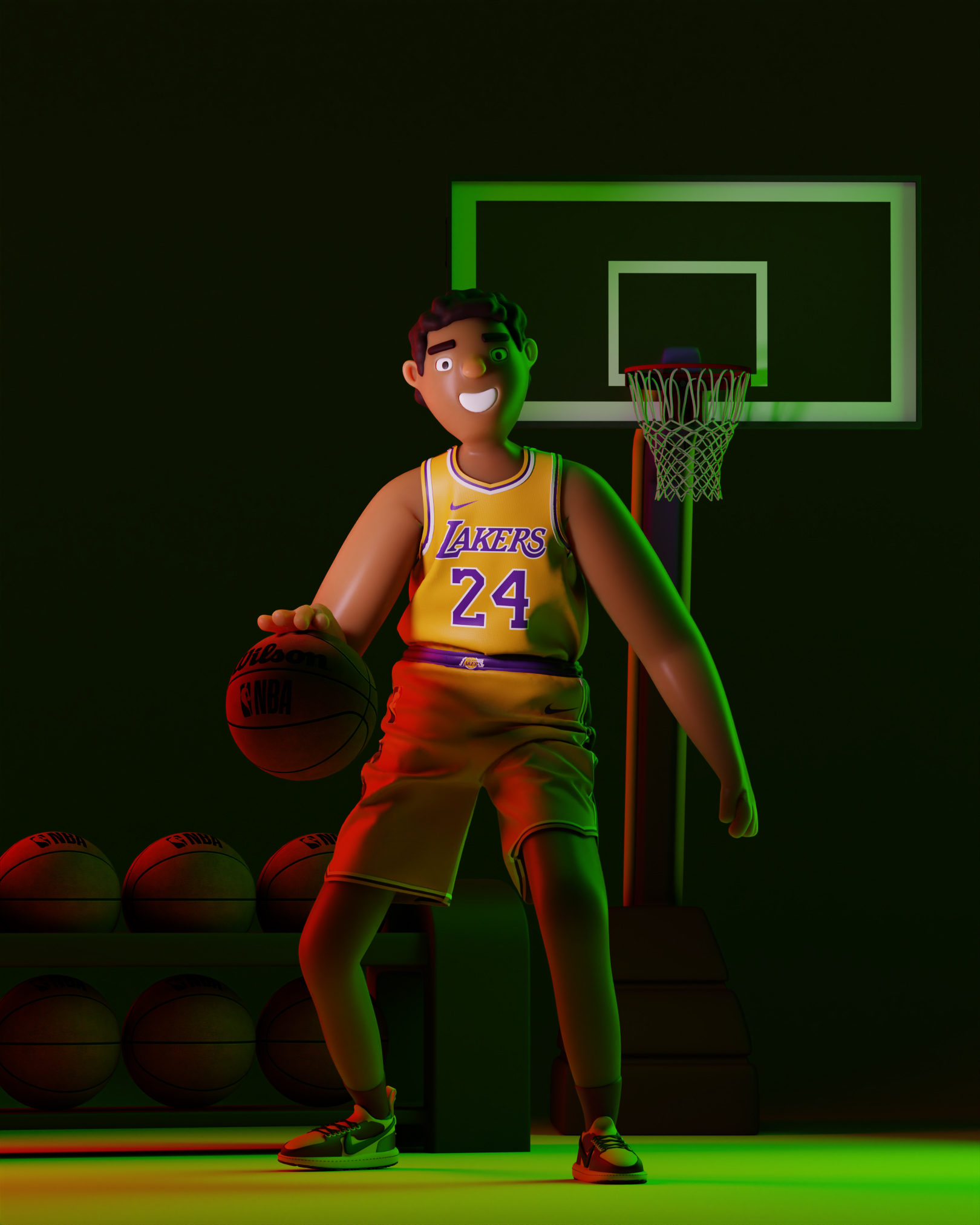 Spirit of Lakers — Изображение №14 — Брендинг, 3D на Dprofile