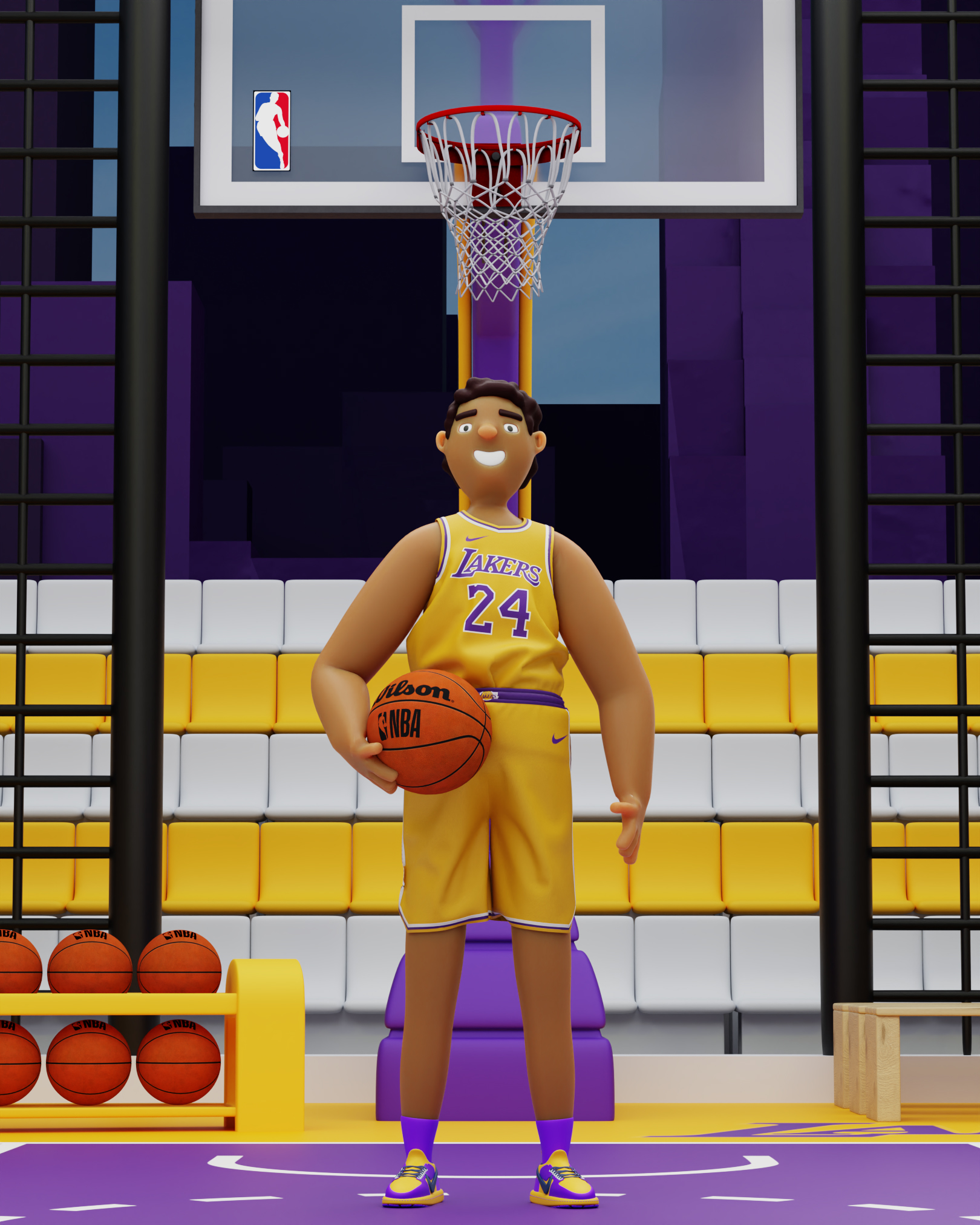 Spirit of Lakers — Изображение №13 — Брендинг, 3D на Dprofile