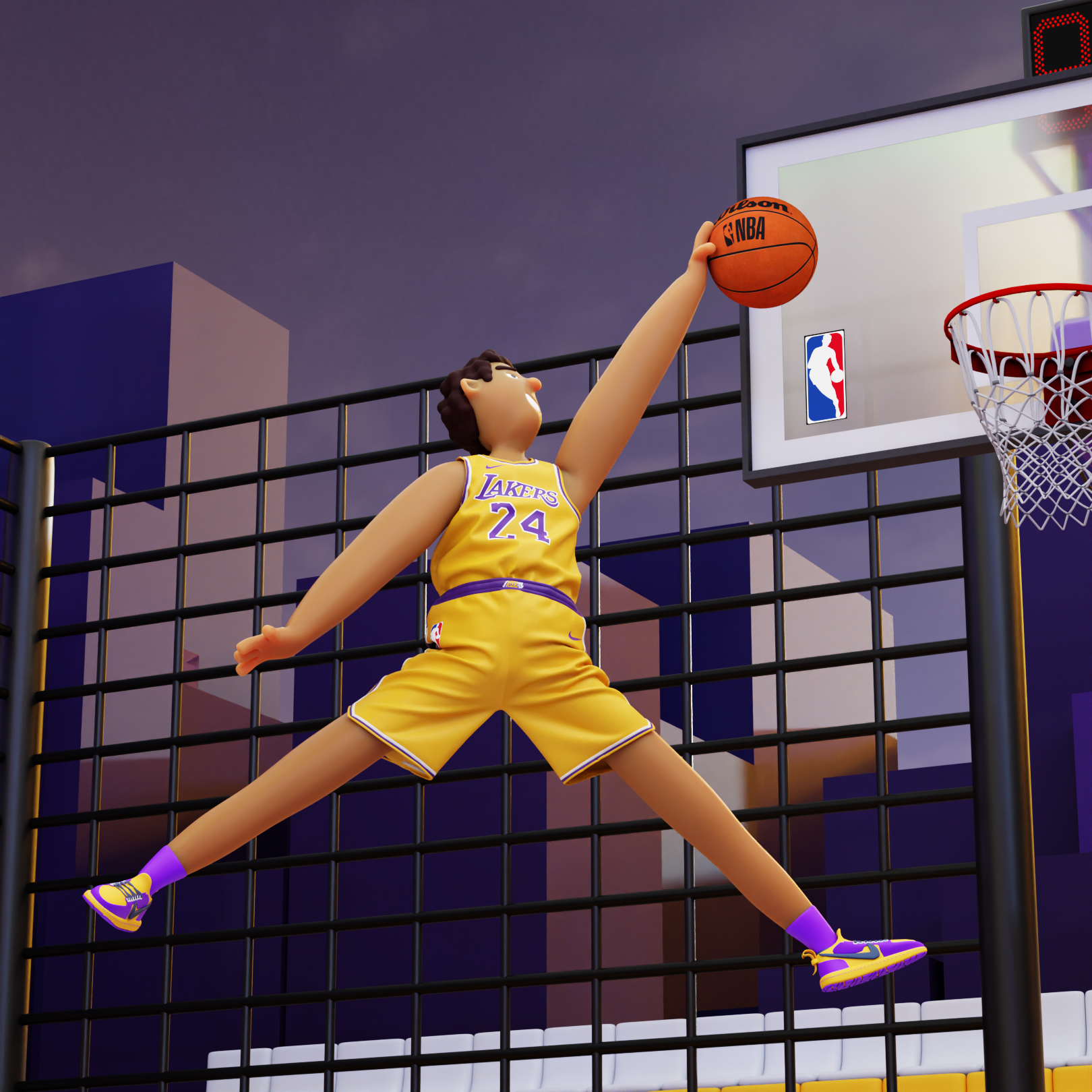Spirit of Lakers — Изображение №8 — Брендинг, 3D на Dprofile
