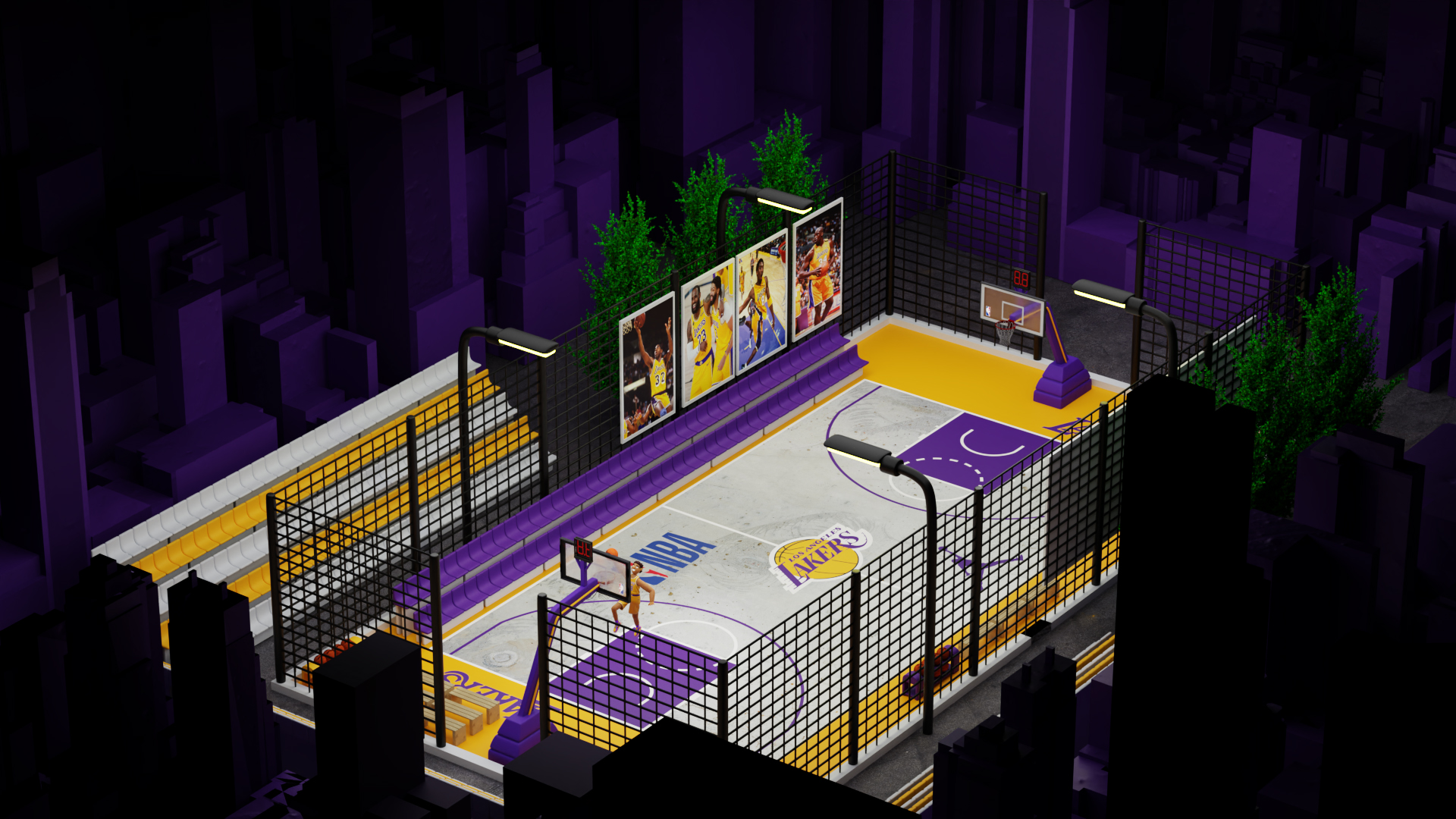 Spirit of Lakers — Изображение №11 — Брендинг, 3D на Dprofile