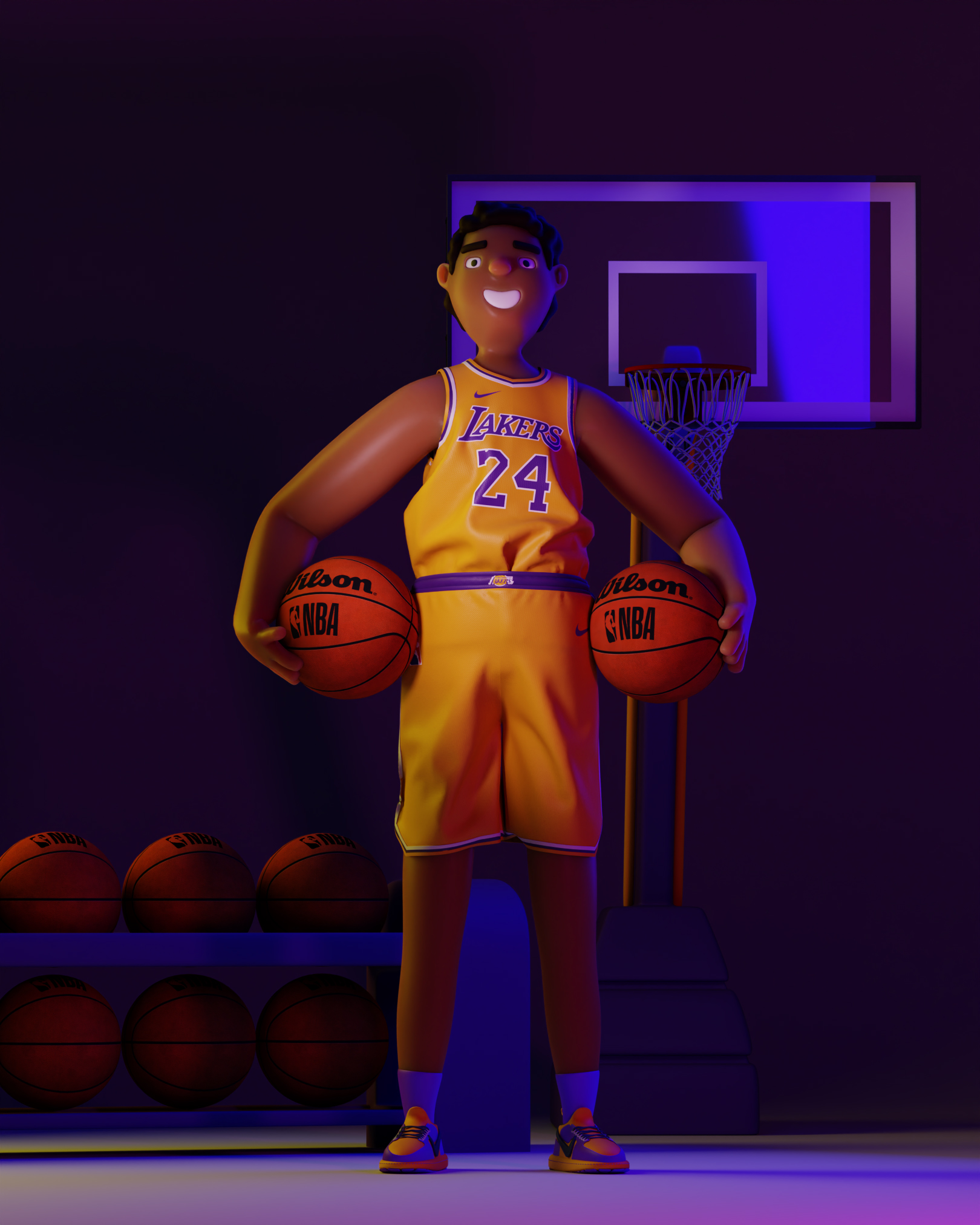 Spirit of Lakers — Изображение №18 — Брендинг, 3D на Dprofile