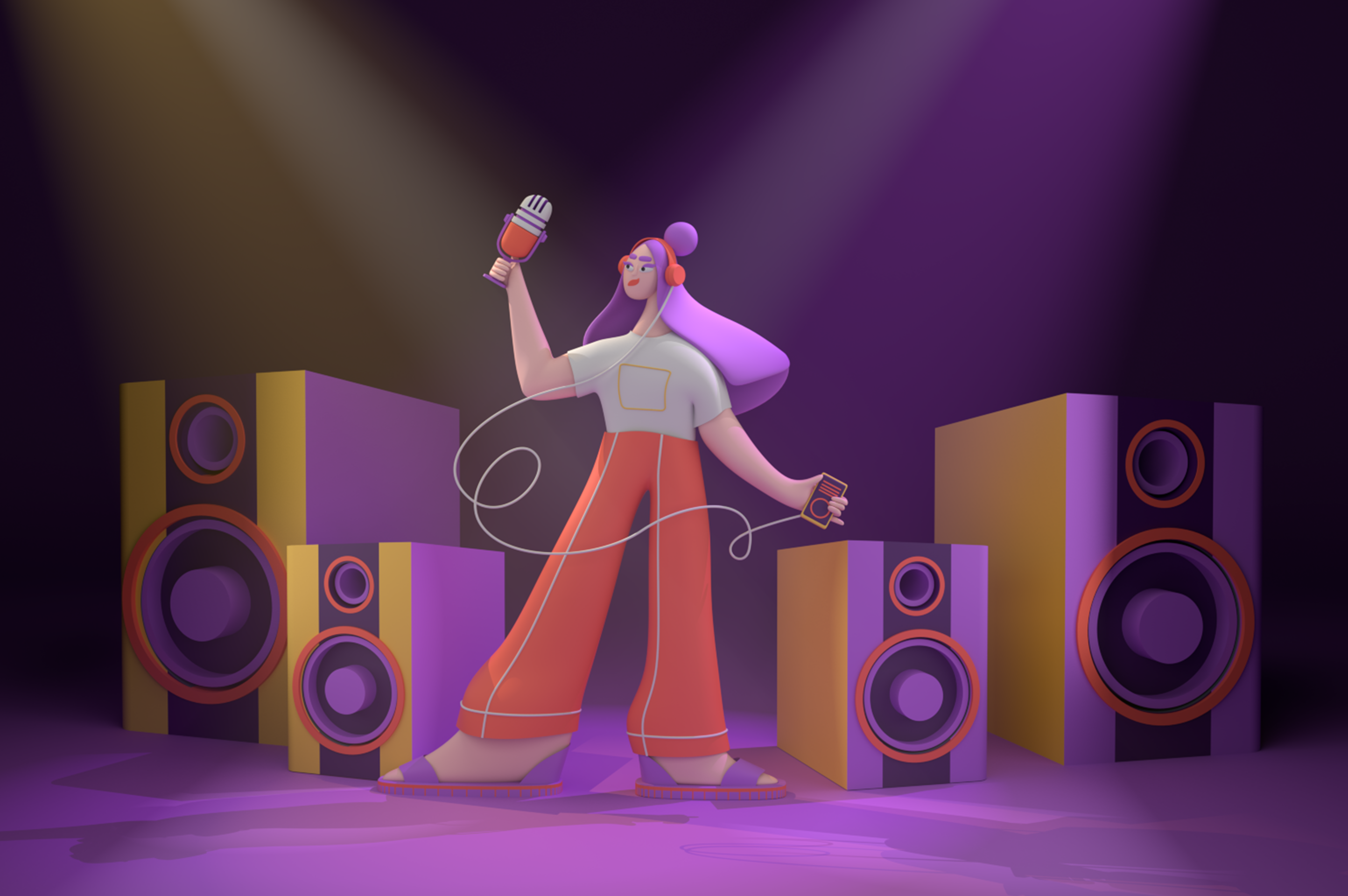 Singer — Изображение №6 — Иллюстрация, 3D на Dprofile