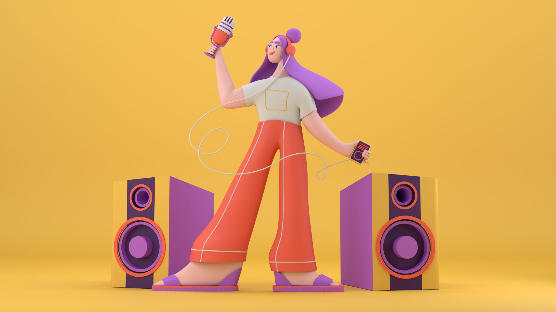 Singer — Изображение №1 — Иллюстрация, 3D на Dprofile
