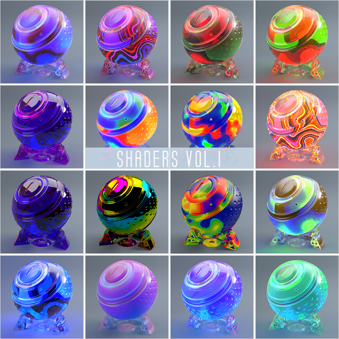 Redshift materials for cinema4d — Изображение №1 — 3D на Dprofile