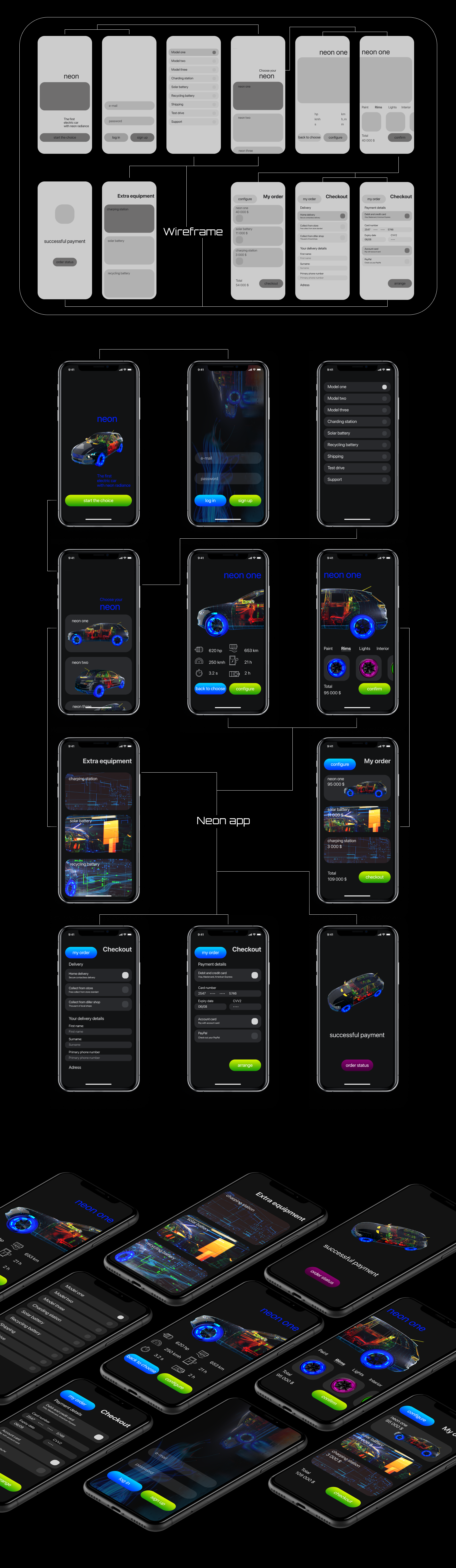 Electrocar Neon — Изображение №8 — 3D, Анимация на Dprofile