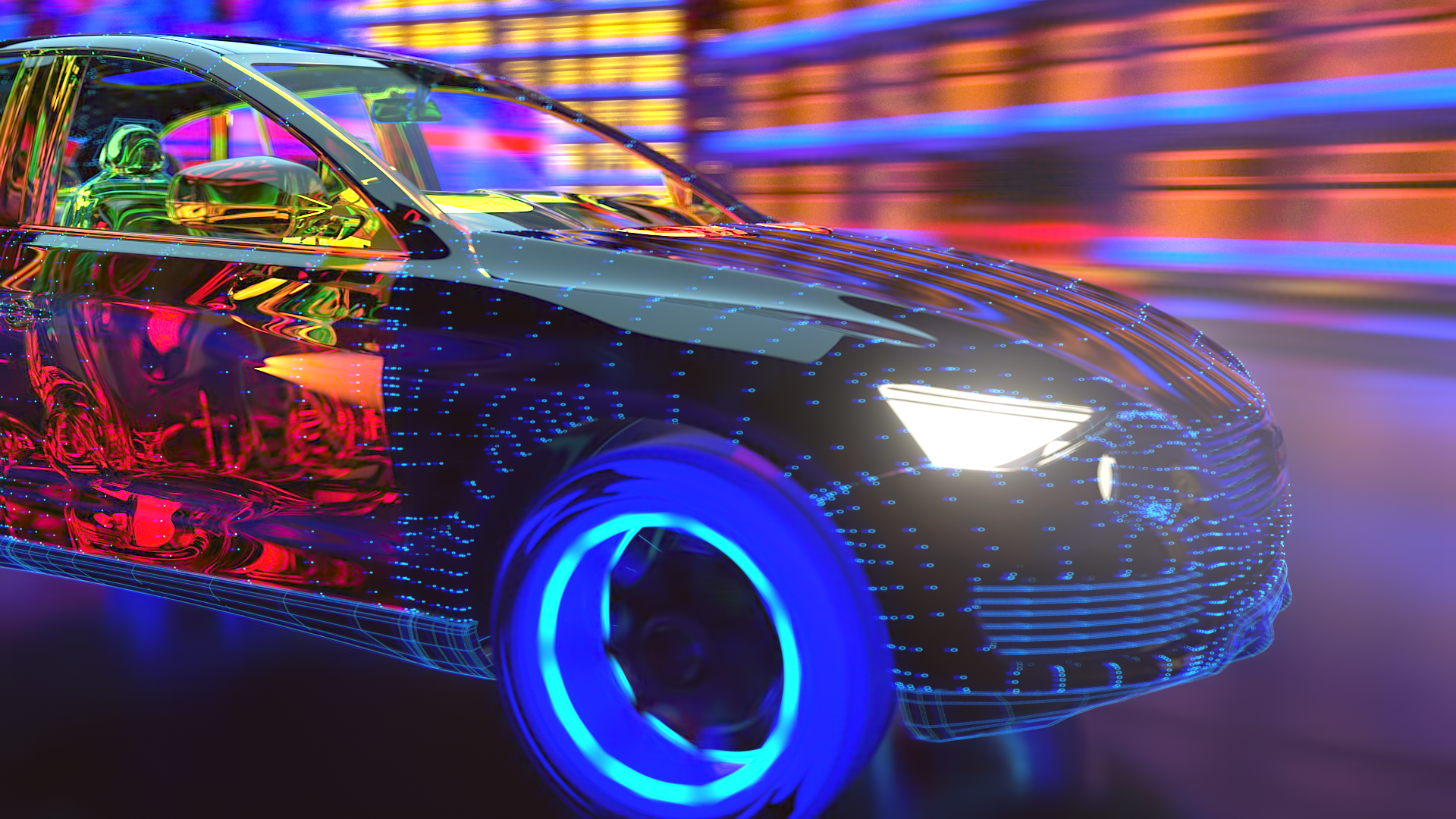 Electrocar Neon — Изображение №6 — 3D, Анимация на Dprofile