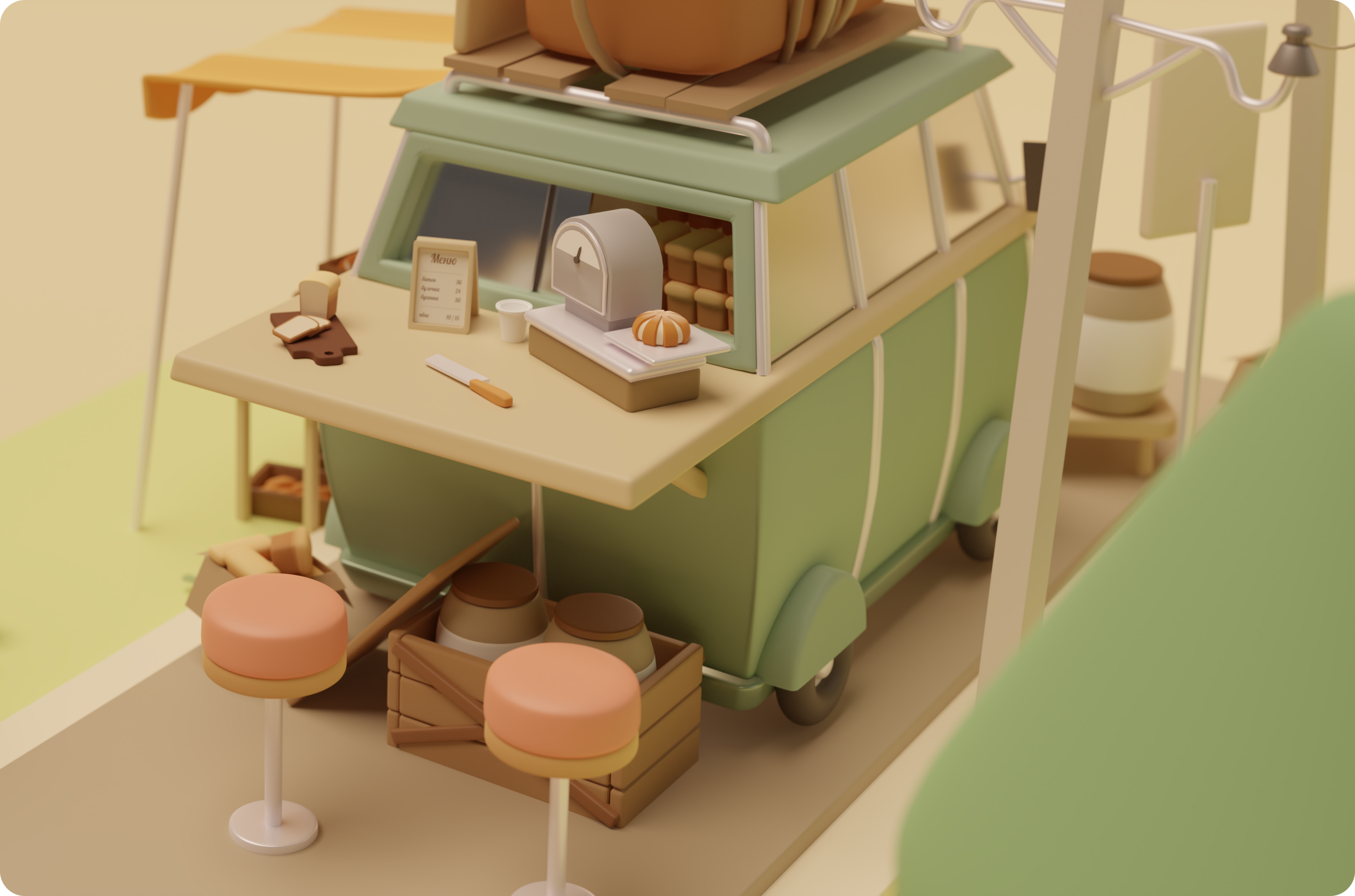 Буханка — Изображение №8 — Иллюстрация, 3D на Dprofile
