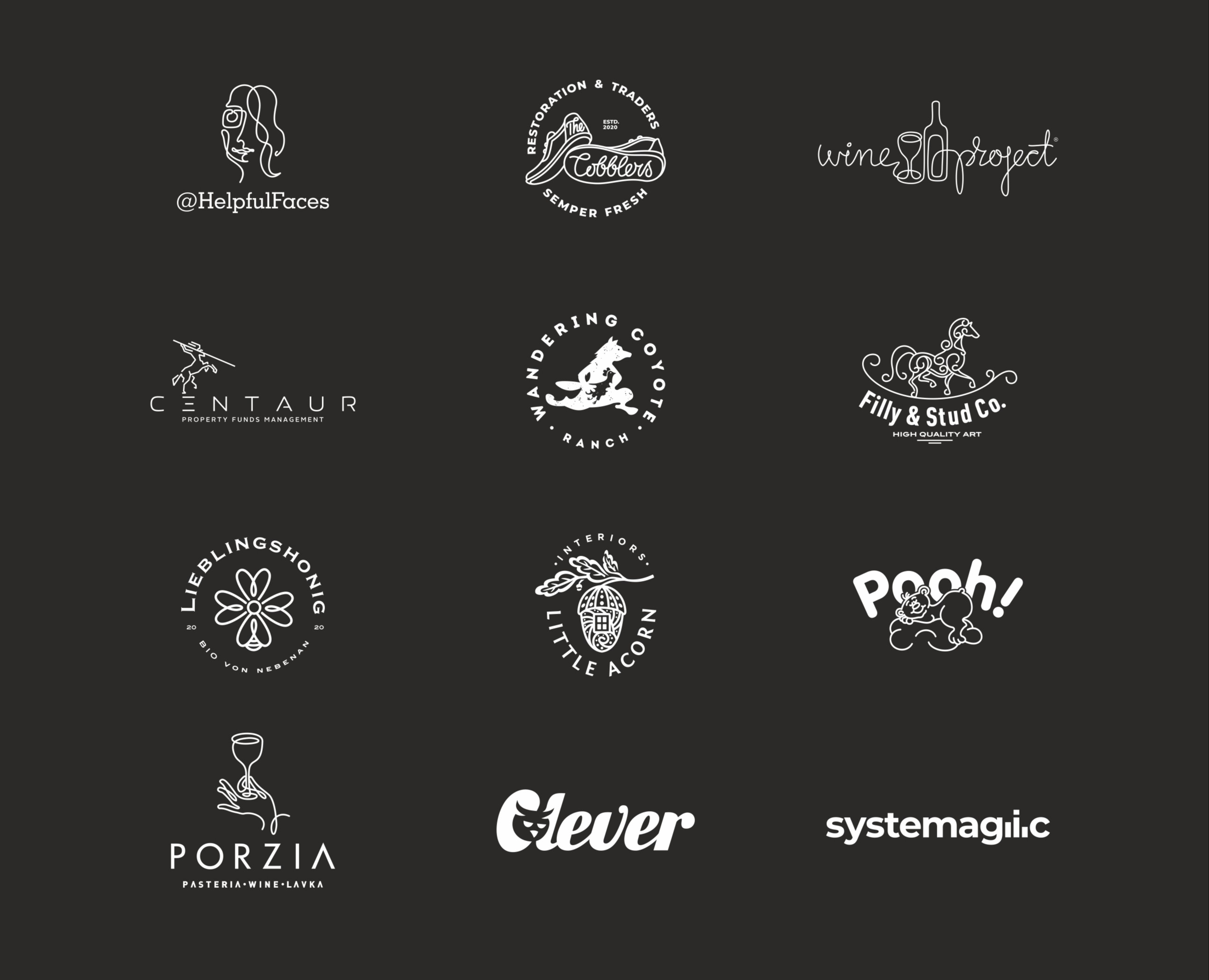 Black logo collection. Часть 4. — Брендинг на Dprofile