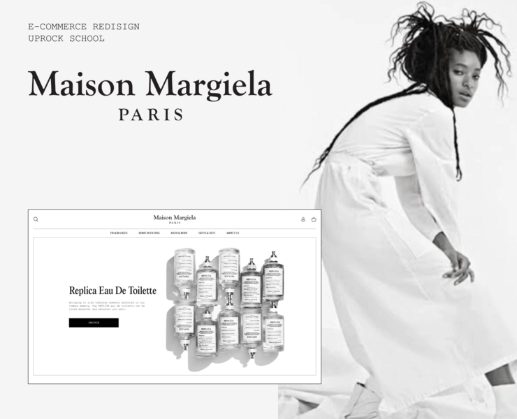 Maison Margiela e-commerce redesign — Интерфейсы на Dprofile