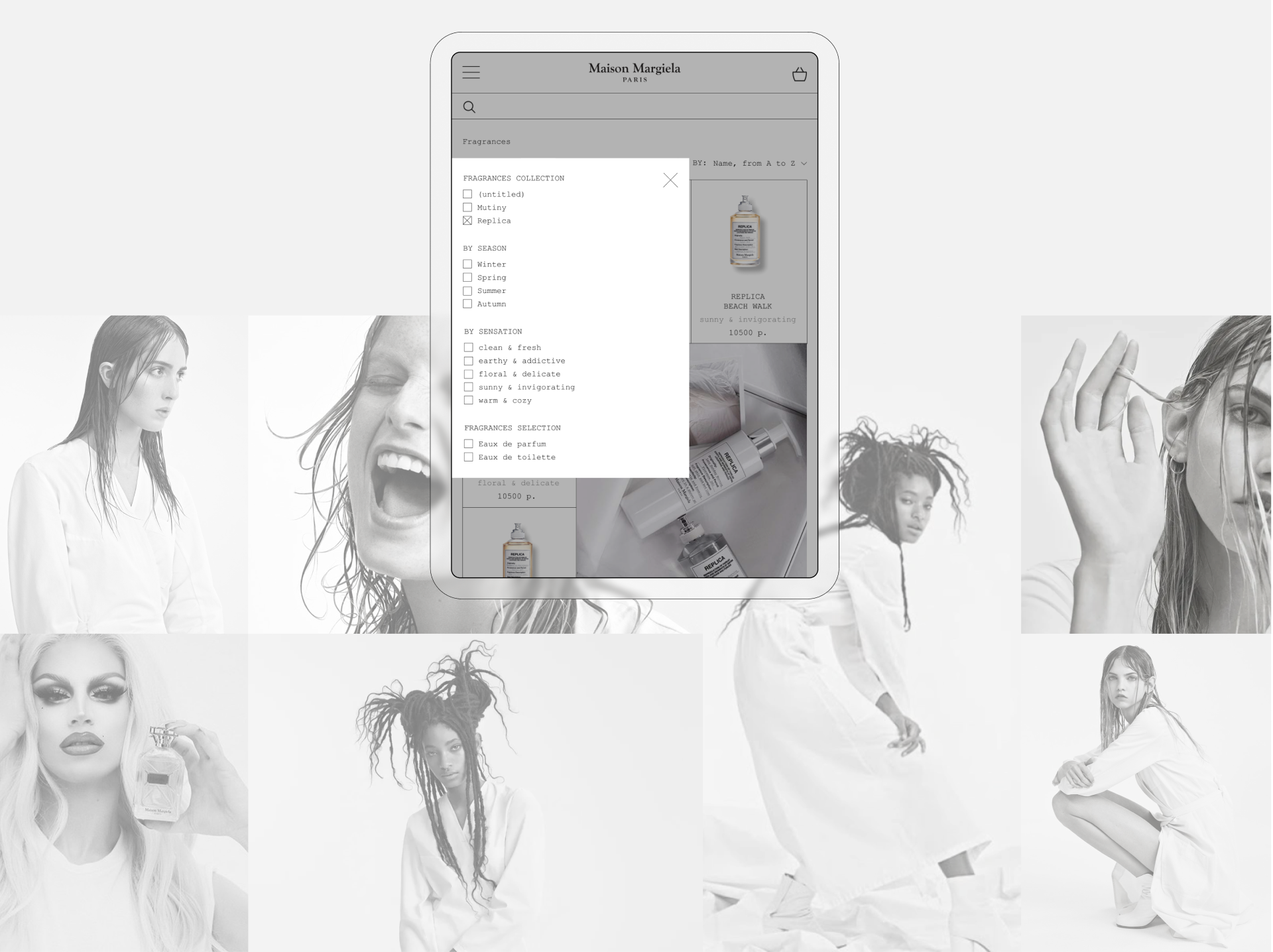 Maison Margiela e-commerce redesign — Изображение №8 — Интерфейсы на Dprofile
