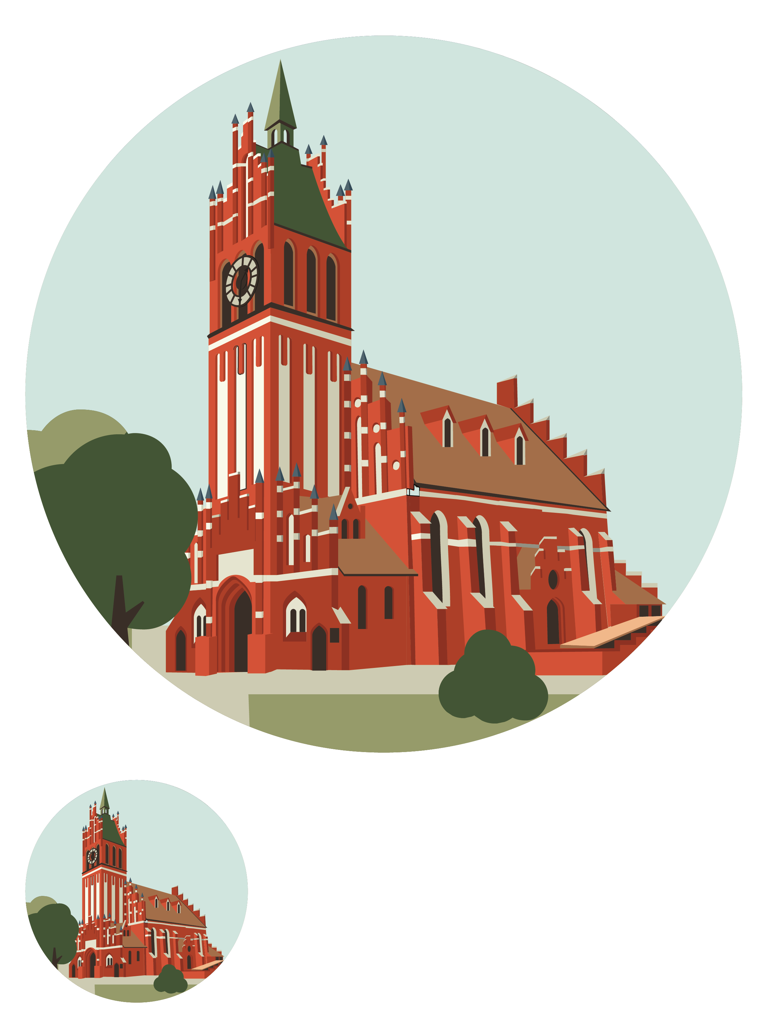 Мемо игра Калининград и область — Изображение №6 — Иллюстрация, Графика на Dprofile