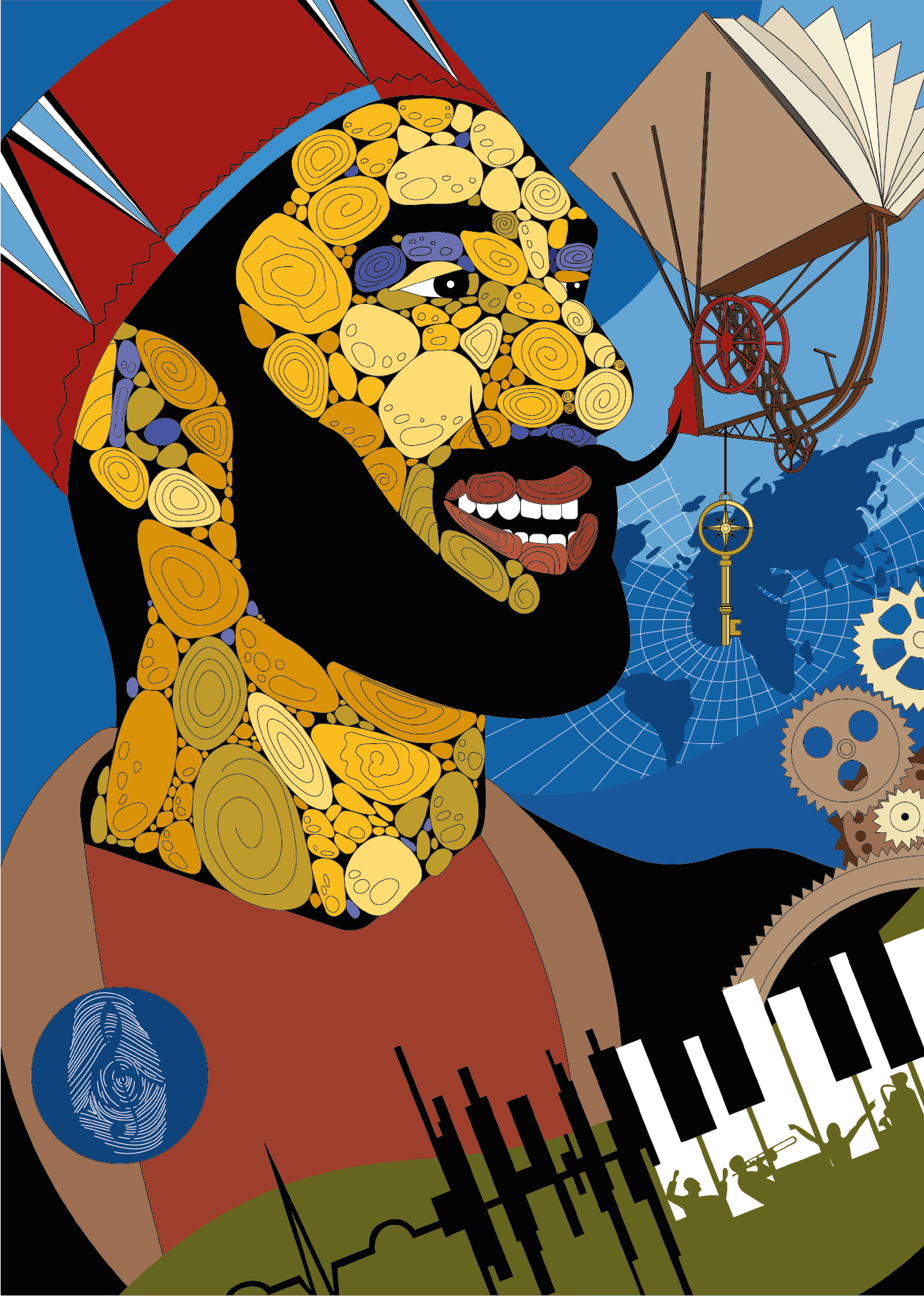 Стилизованный портрет — Изображение №2 — Иллюстрация, Графика на Dprofile