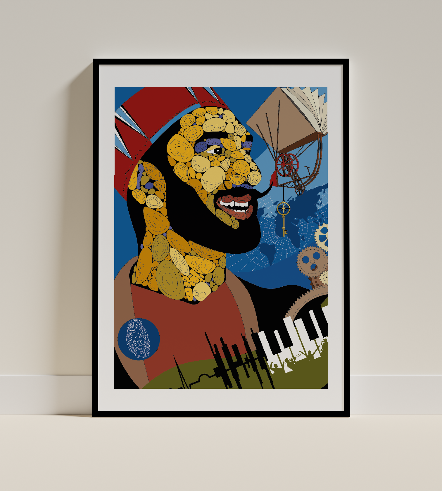 Стилизованный портрет — Изображение №1 — Иллюстрация, Графика на Dprofile