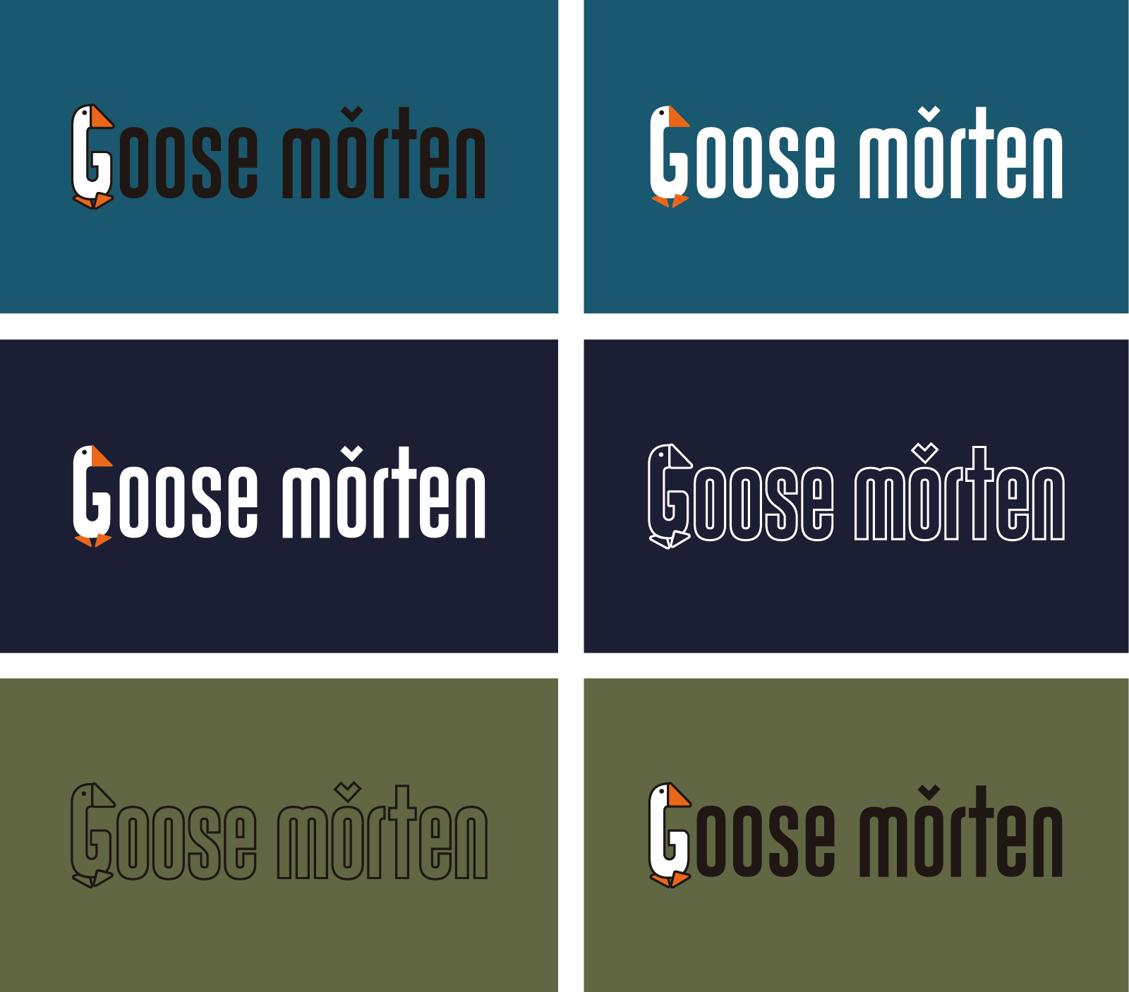 Брендинг для  детской одежды "GOOSE MORTEN" — Изображение №4 — Брендинг на Dprofile