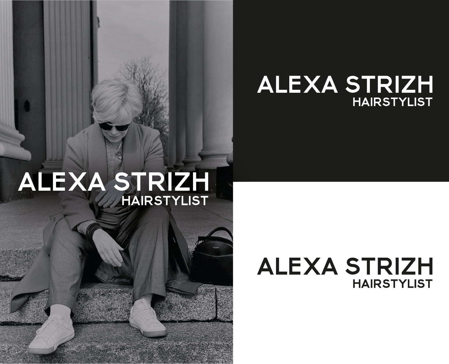 Логотип для парикмахера-стилиста — Брендинг на Dprofile