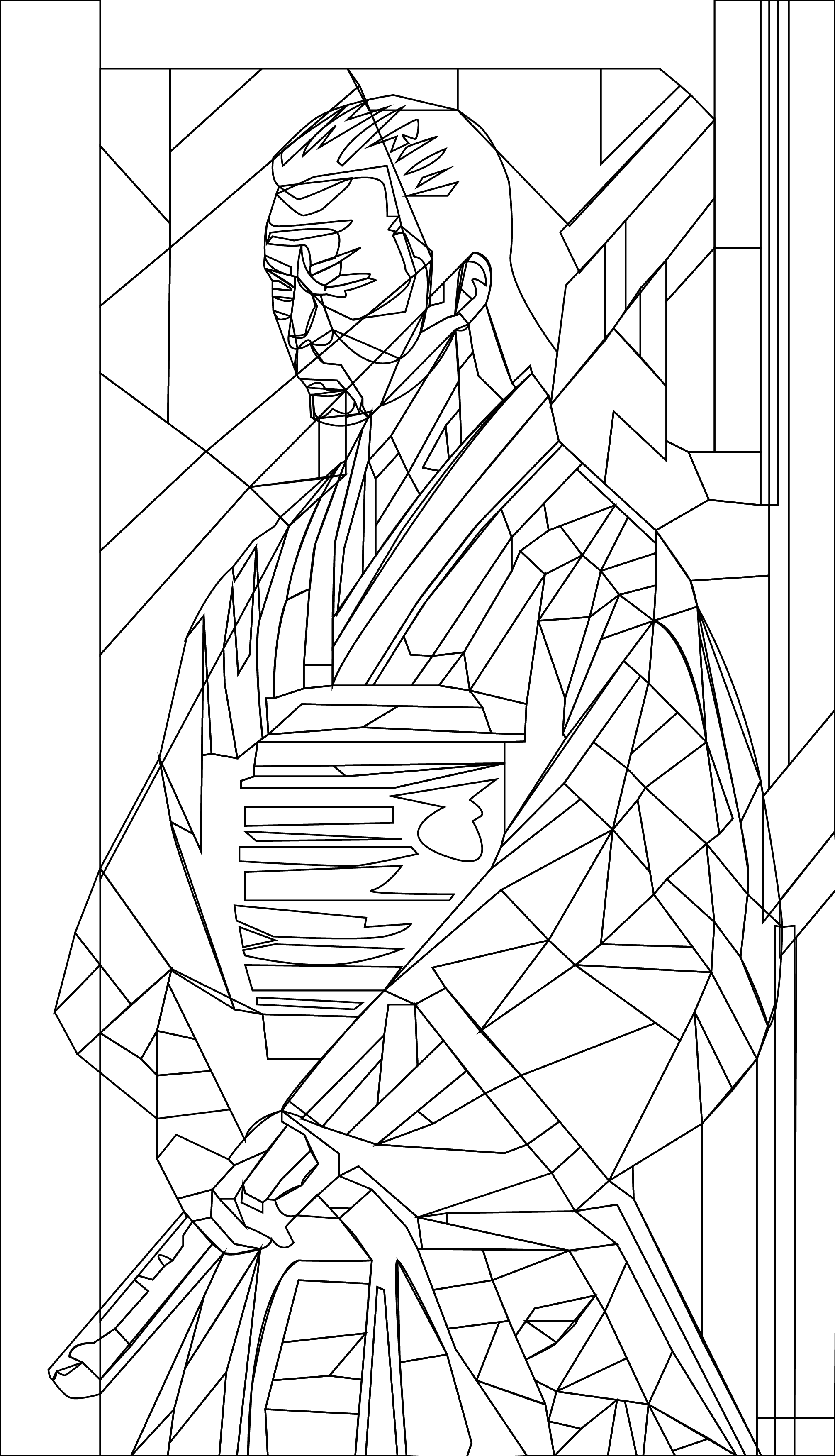 Постер "САМУРАЙ" — Изображение №2 — Иллюстрация на Dprofile