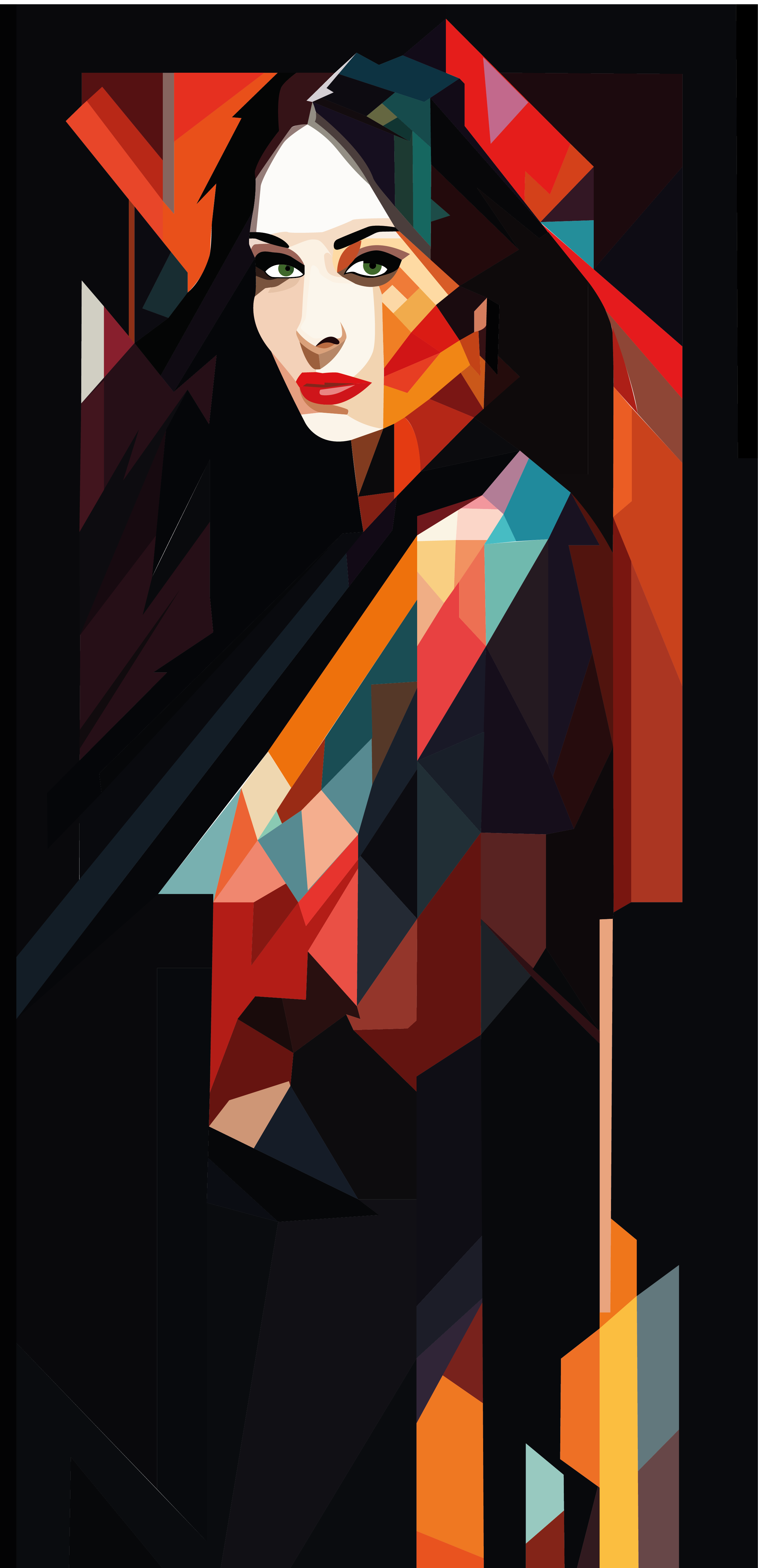 Постер "ОННА" женщина-самурай — Изображение №2 — Иллюстрация на Dprofile