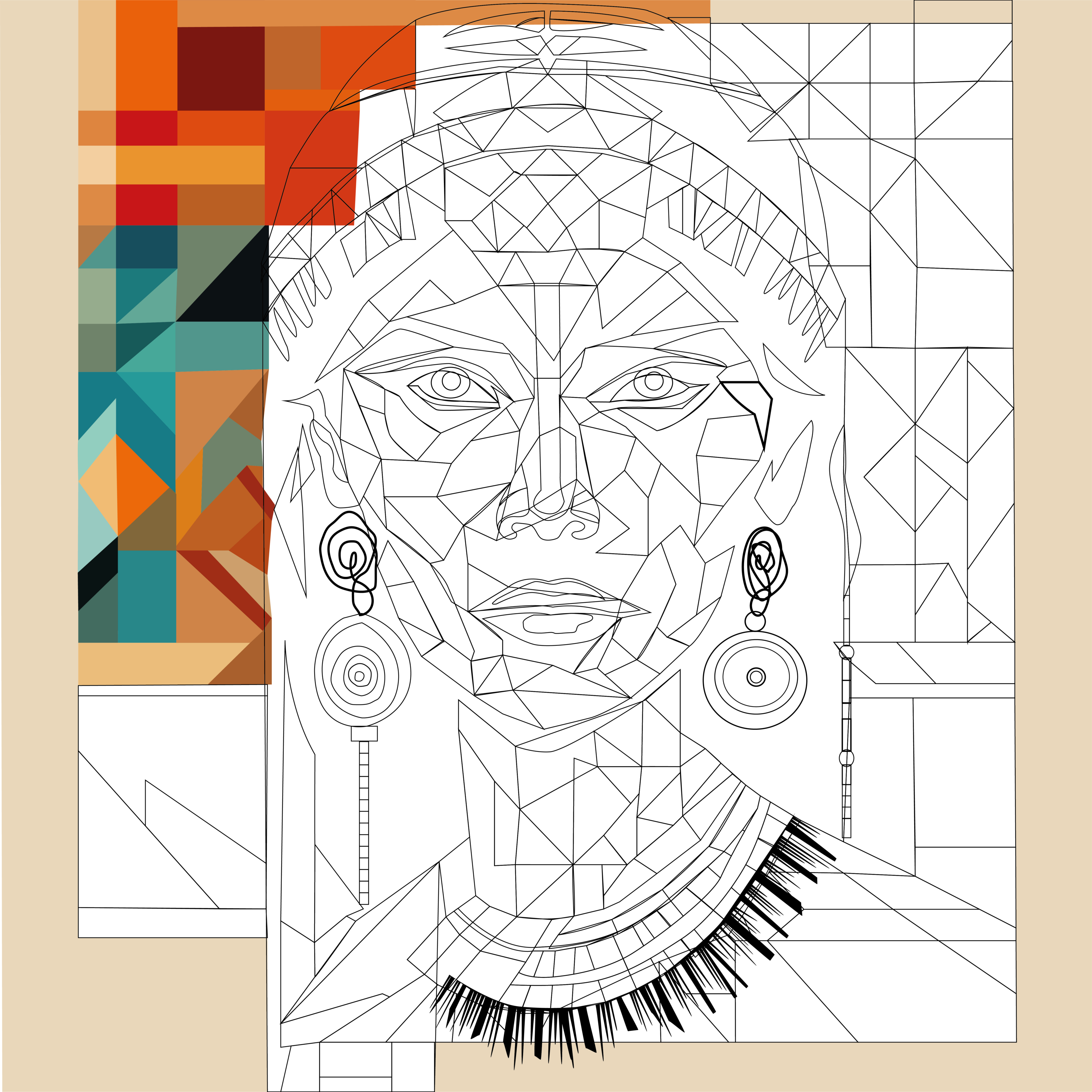 Постер "Покахонтас" — Изображение №3 — Иллюстрация на Dprofile