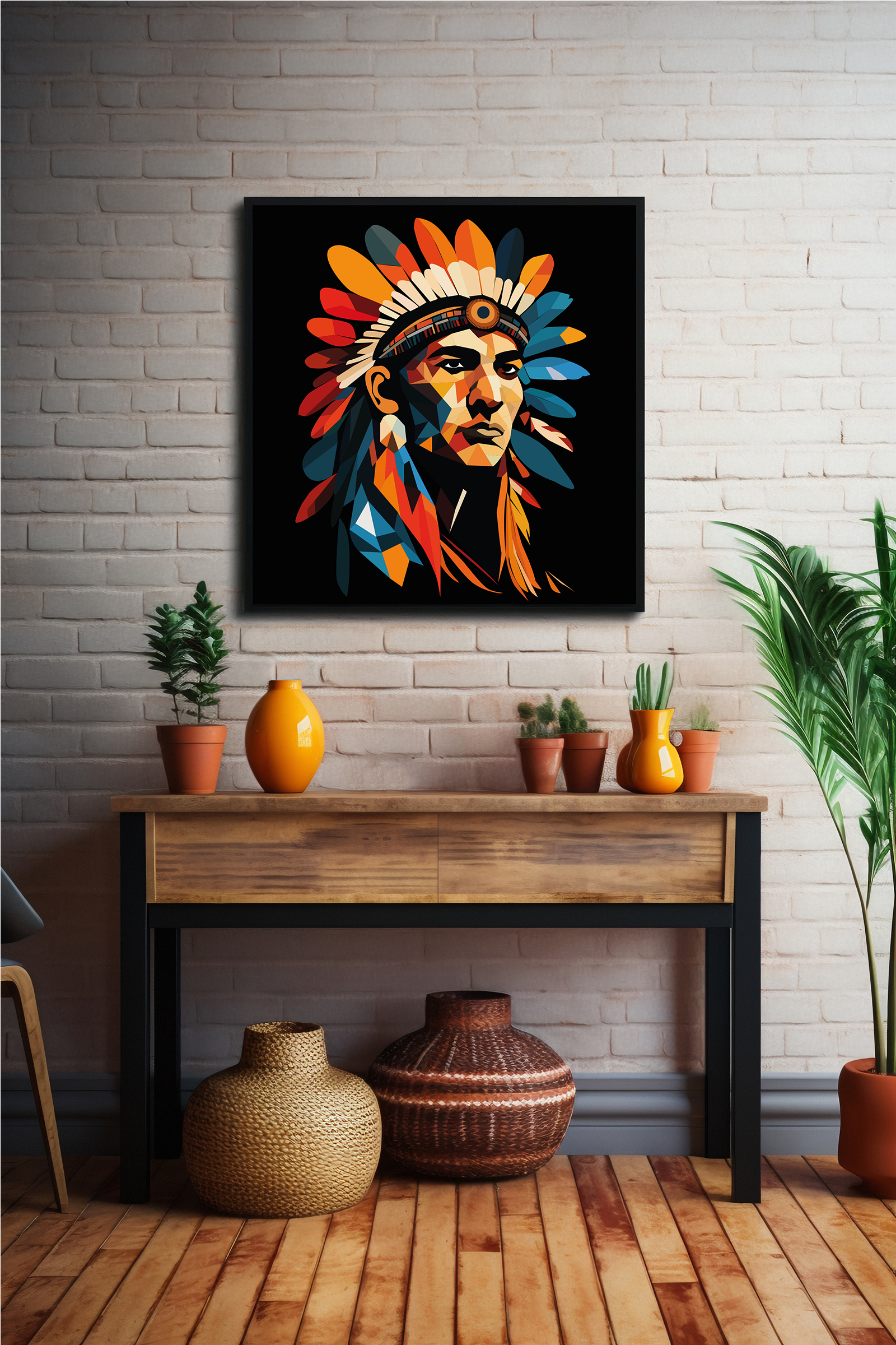 Постер "Индеец" — Изображение №4 — Иллюстрация на Dprofile