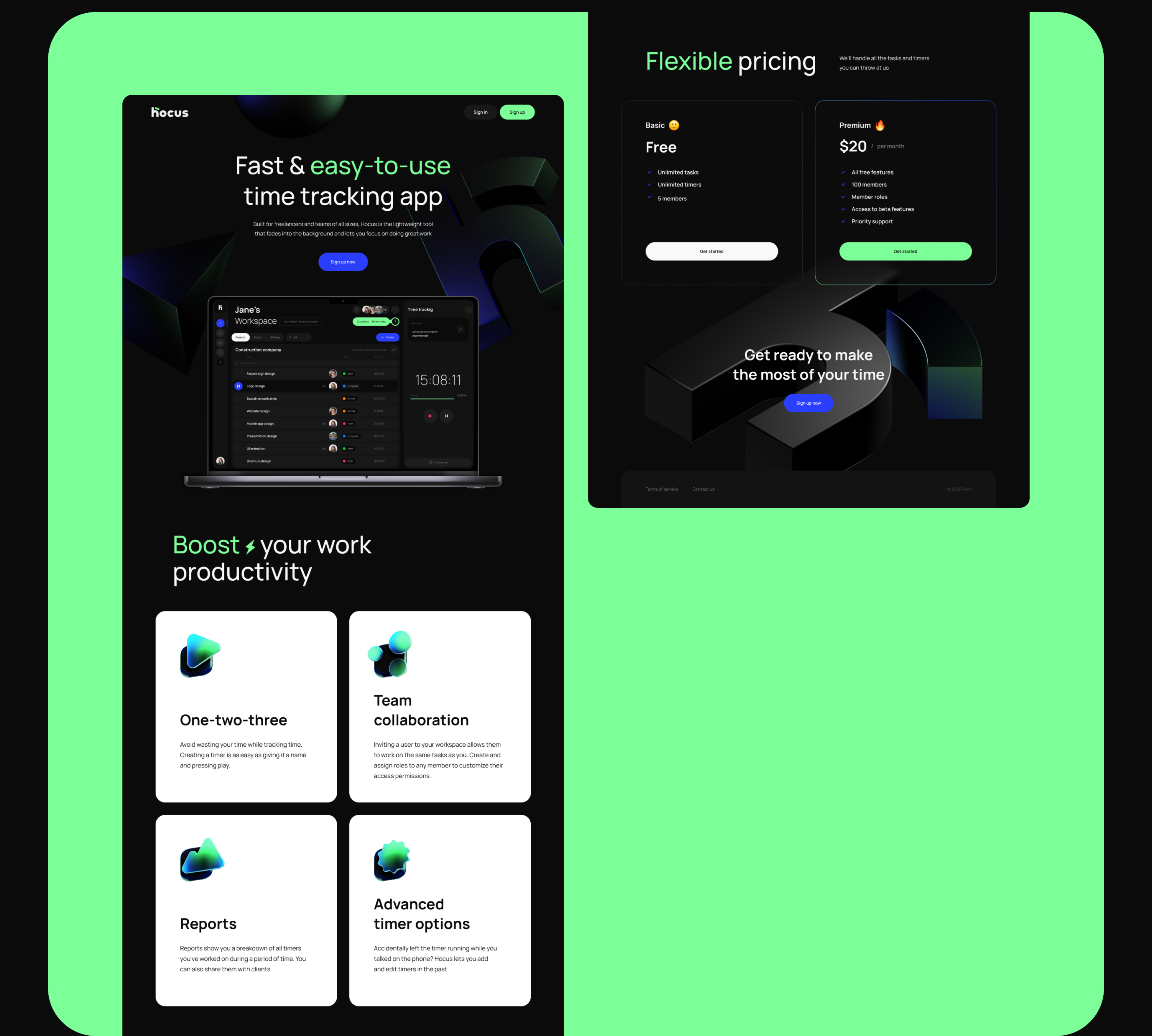 Hocus — Изображение №5 — Интерфейсы на Dprofile