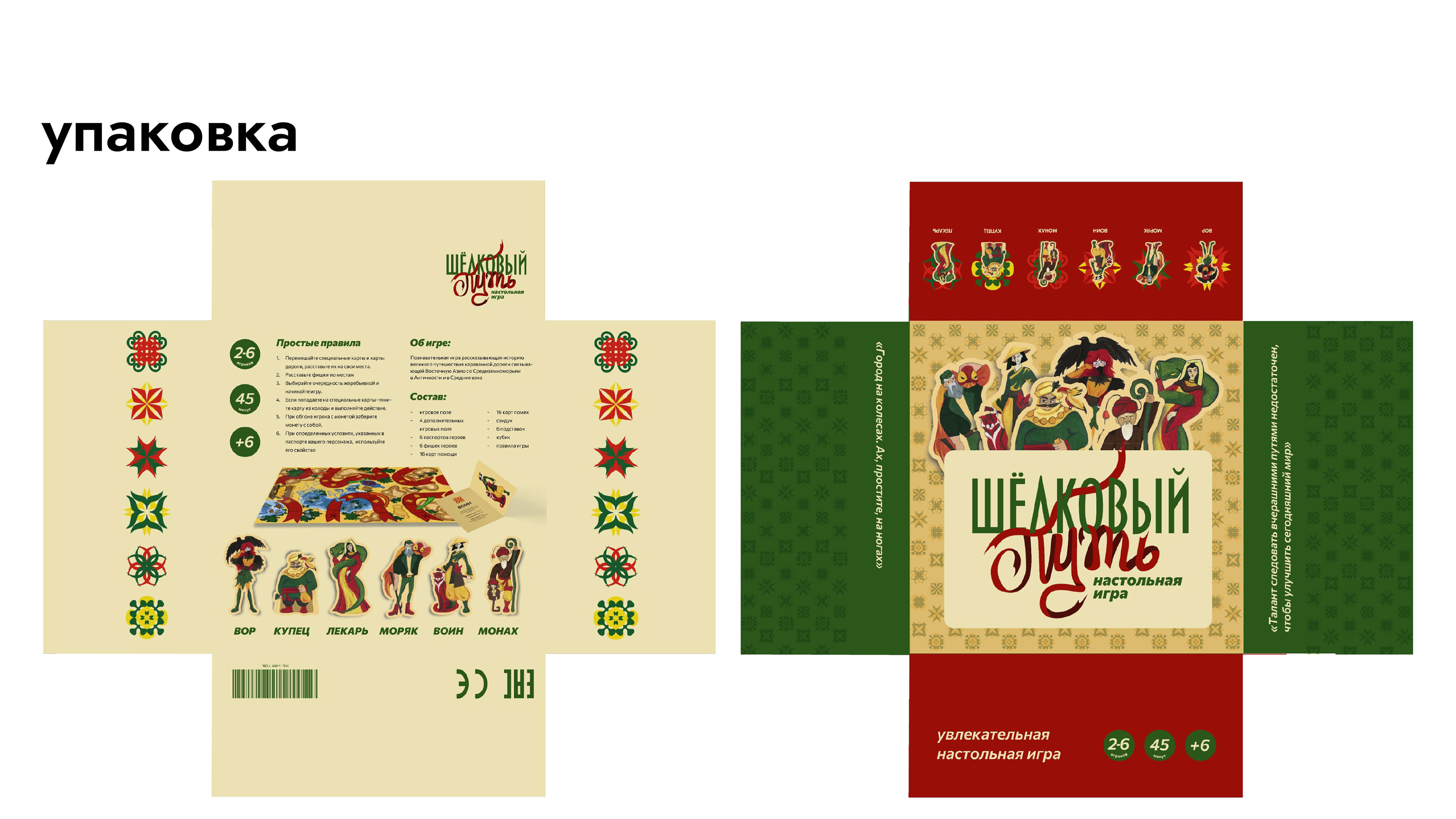 Оригинал-макет настольной игры "Шелковый путь" — Изображение №12 — Брендинг, Иллюстрация на Dprofile