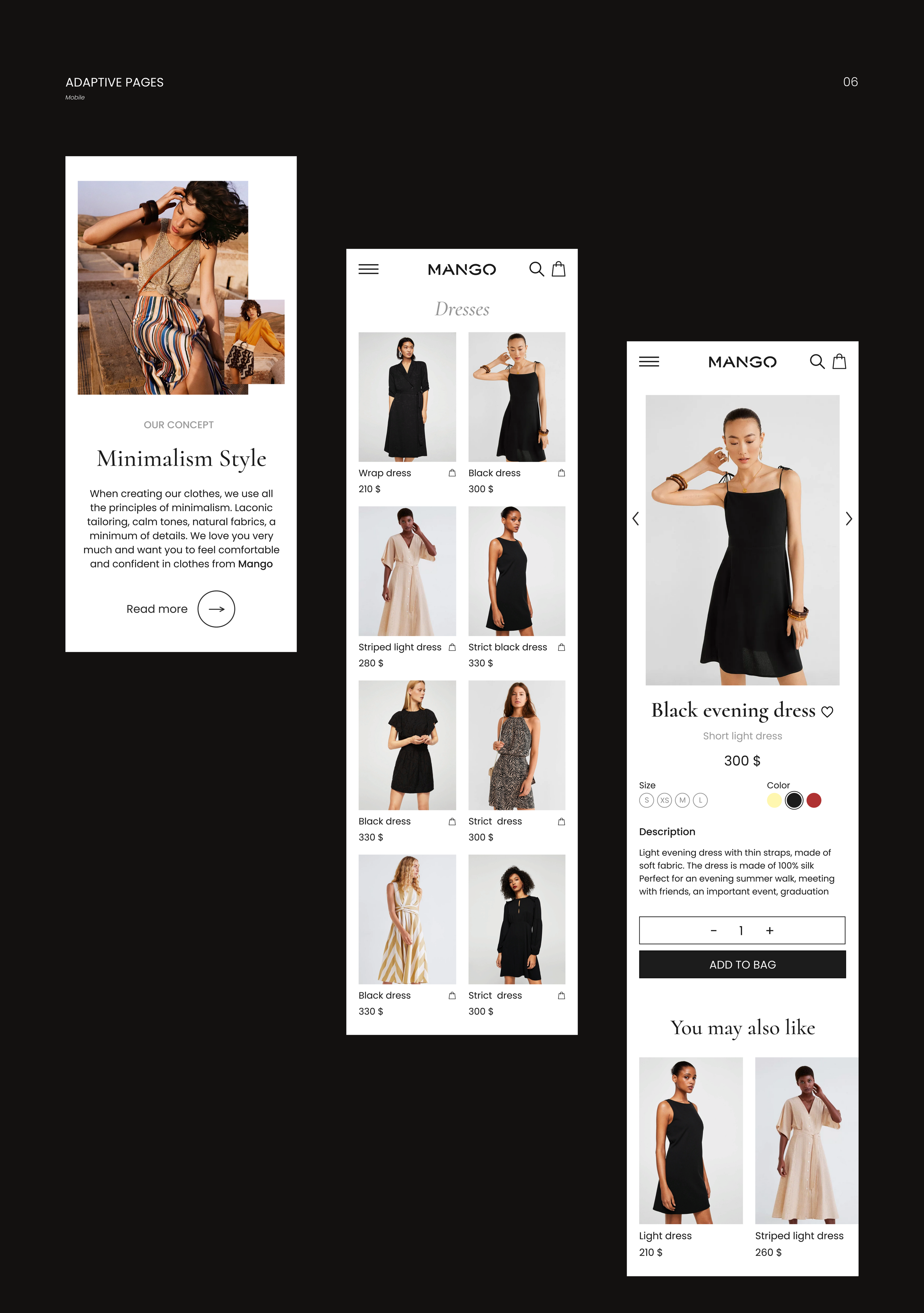 Mango - Website — Изображение №5 — Интерфейсы на Dprofile