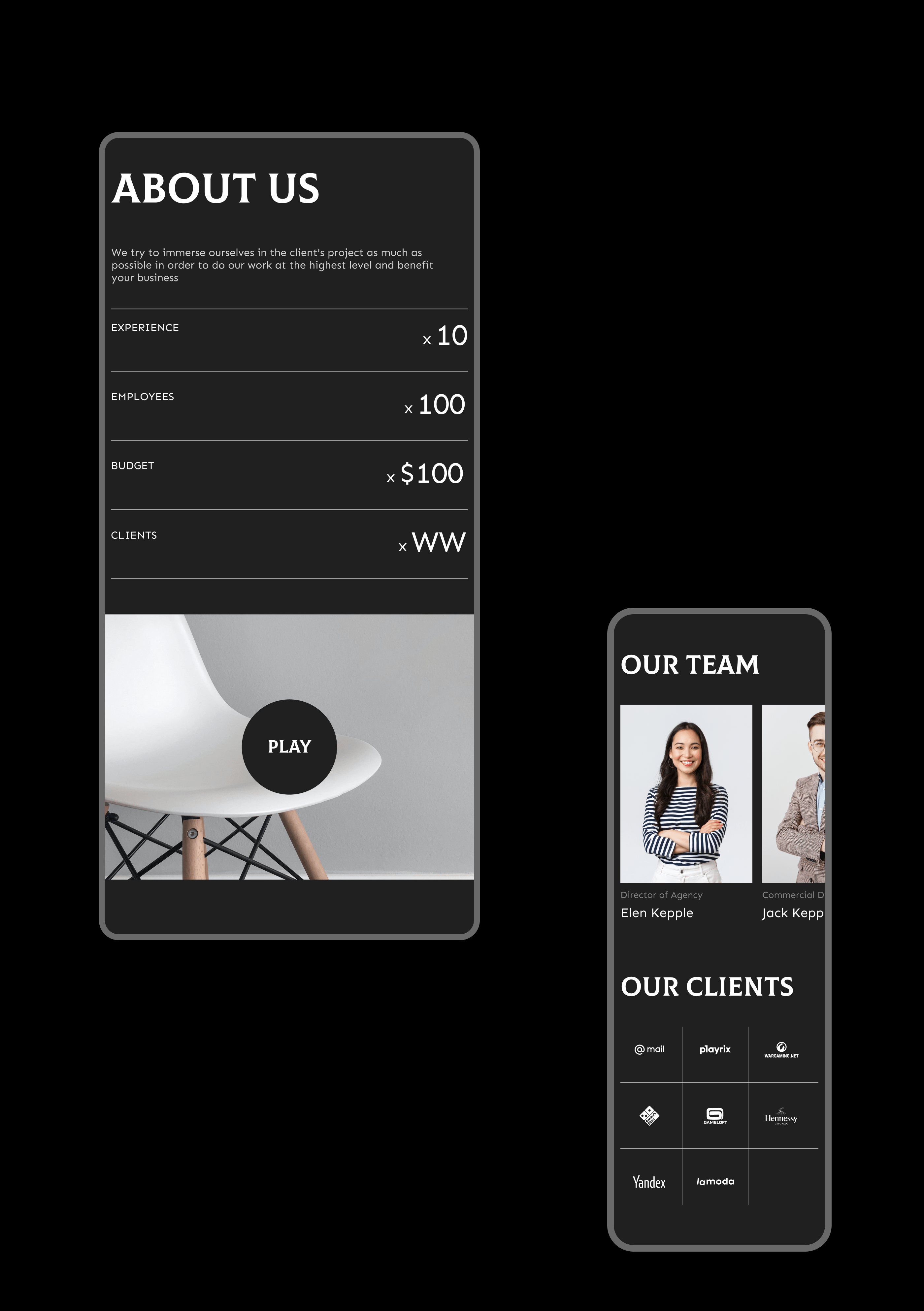 Website for marketing agency — Изображение №5 — Интерфейсы на Dprofile