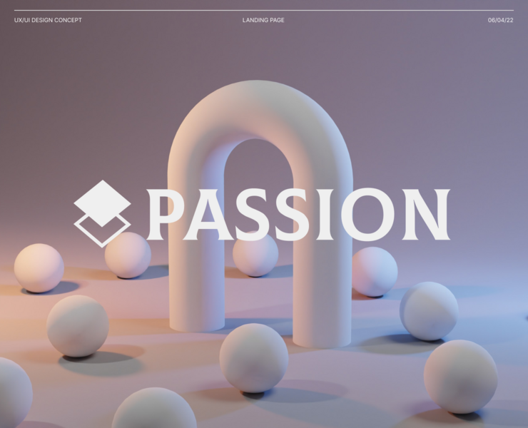 Website for Passion Agency — Интерфейсы на Dprofile