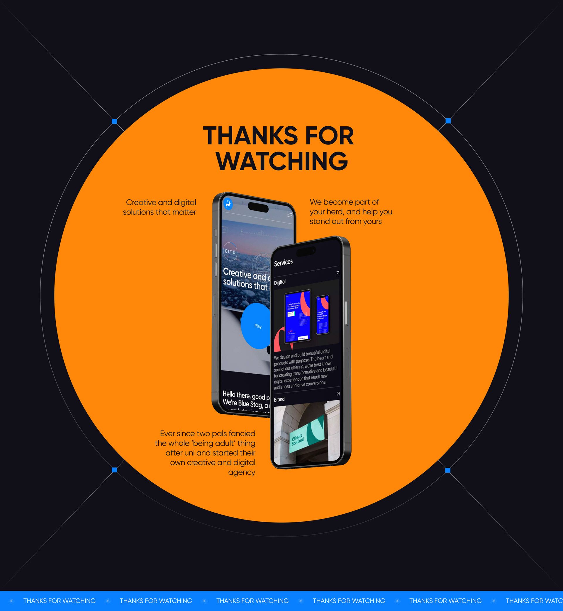 Blue Stag | digital agency redesign — Изображение №12 — Интерфейсы на Dprofile